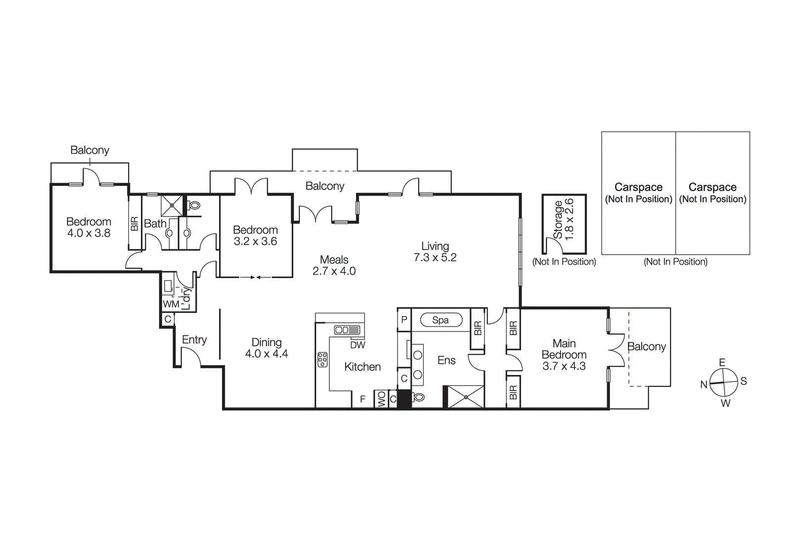 7/18 North Road, Brighton VIC 3186 - Floorplan