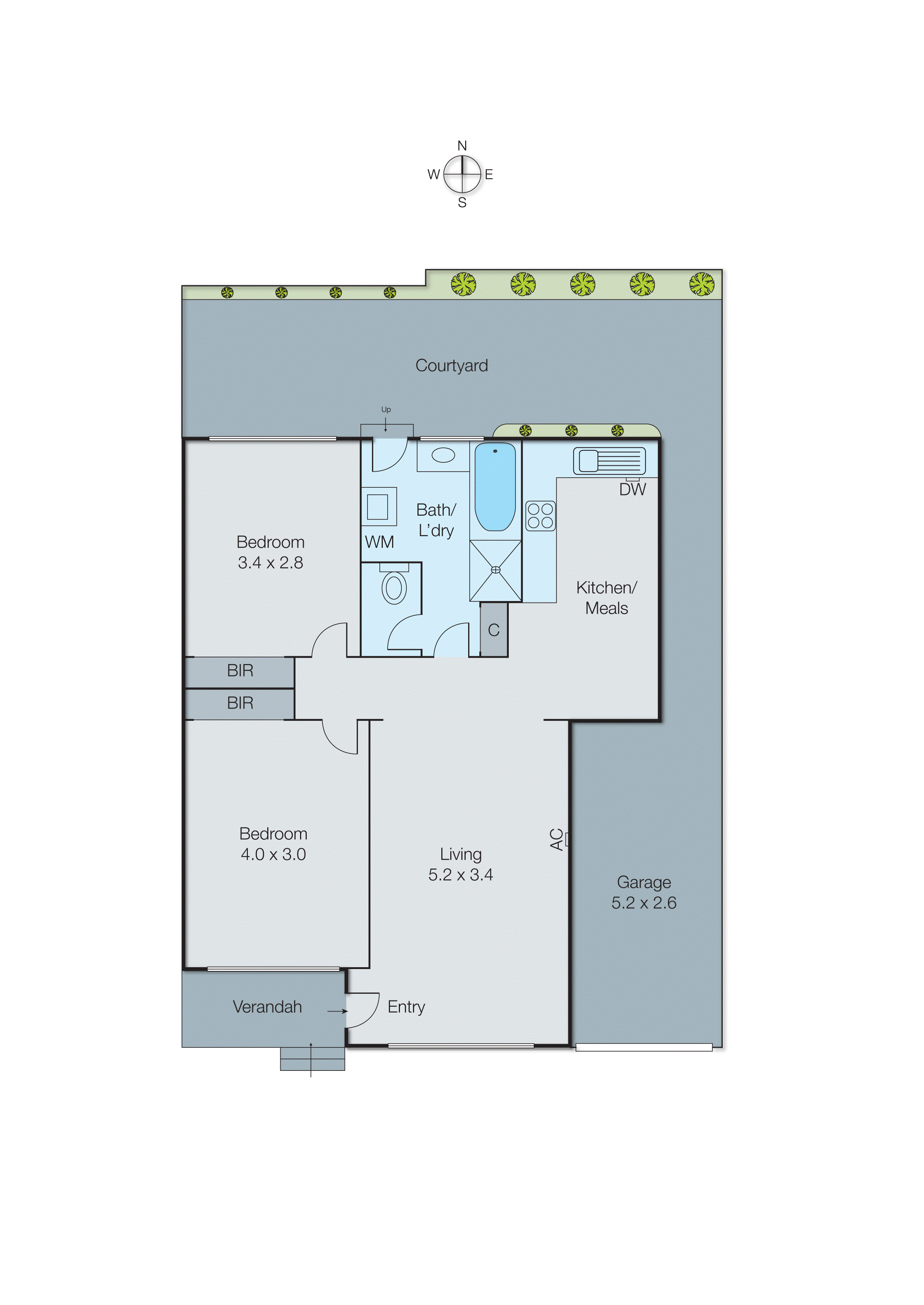 7/18 Parkside Street, Elsternwick VIC 3185 - Floorplan