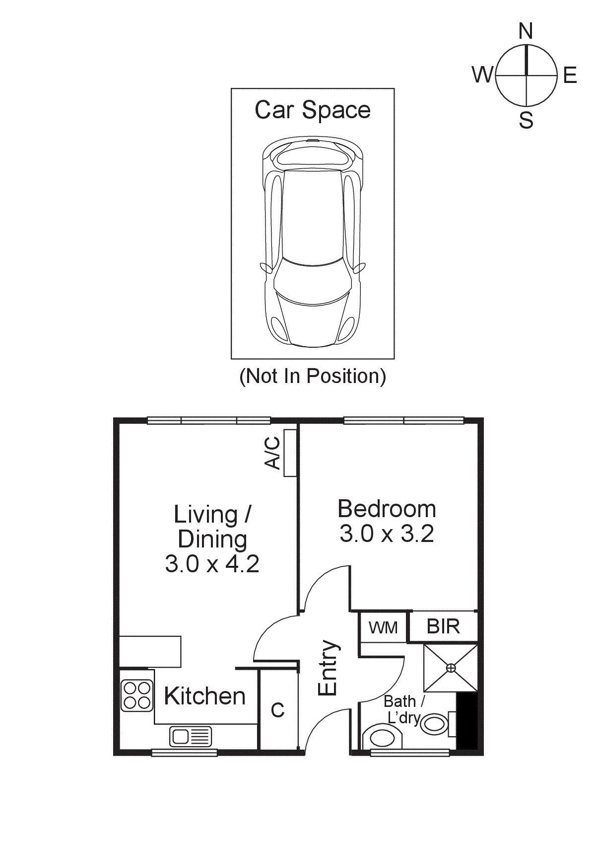 7/182 Coppin Street, Richmond VIC 3121 - Floorplan