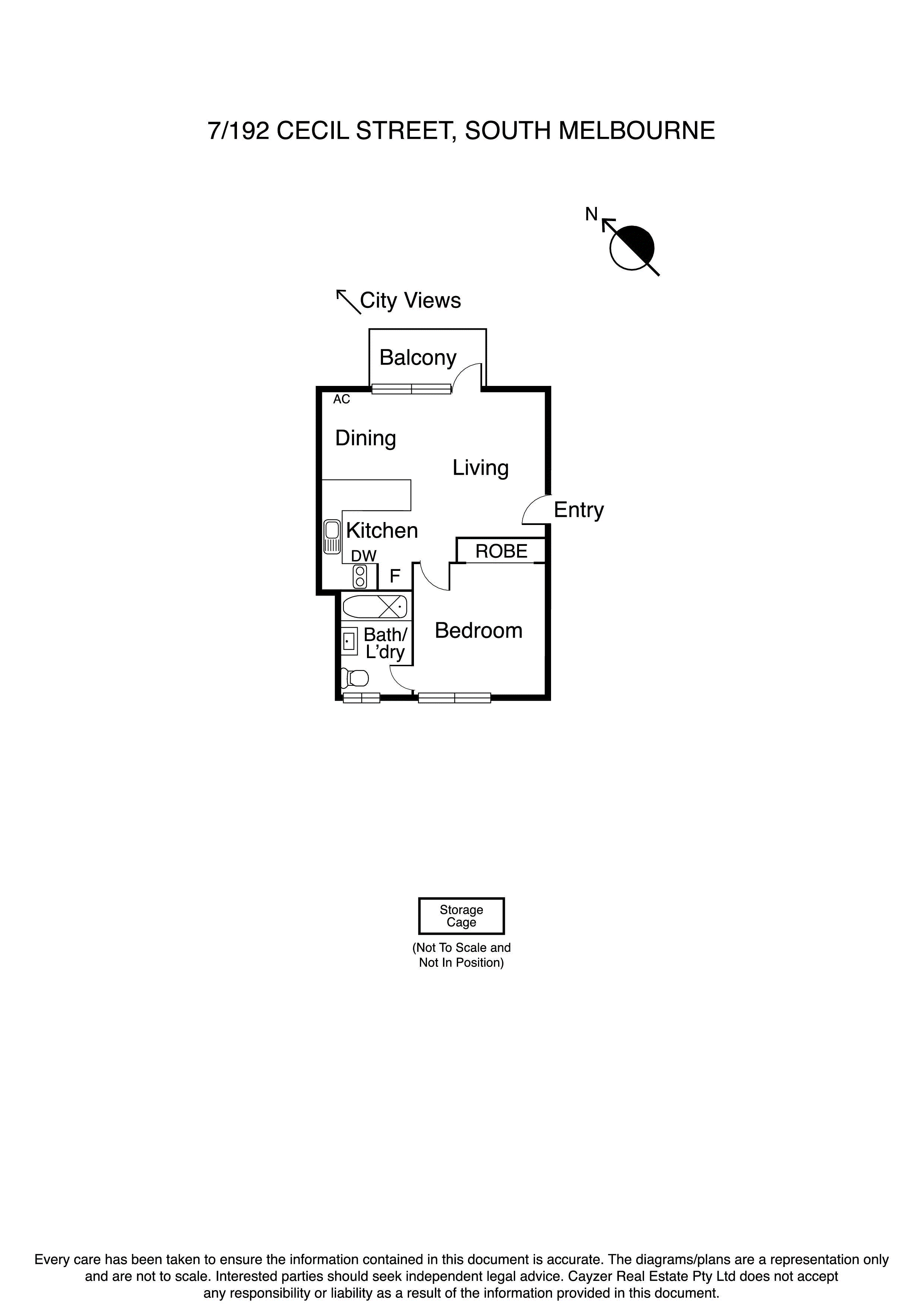 7/192 Cecil Street, SOUTH MELBOURNE VIC 3205 - Floorplan