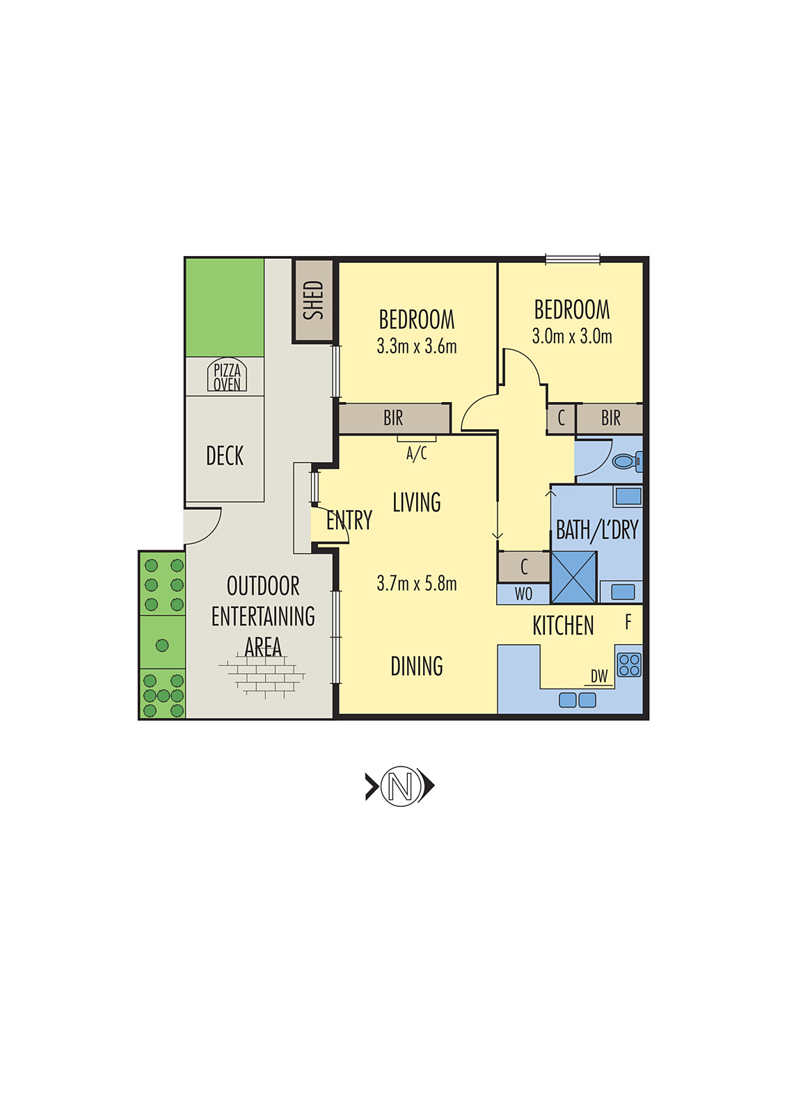 7/197 Torquay Road, Grovedale VIC 3216 - Floorplan