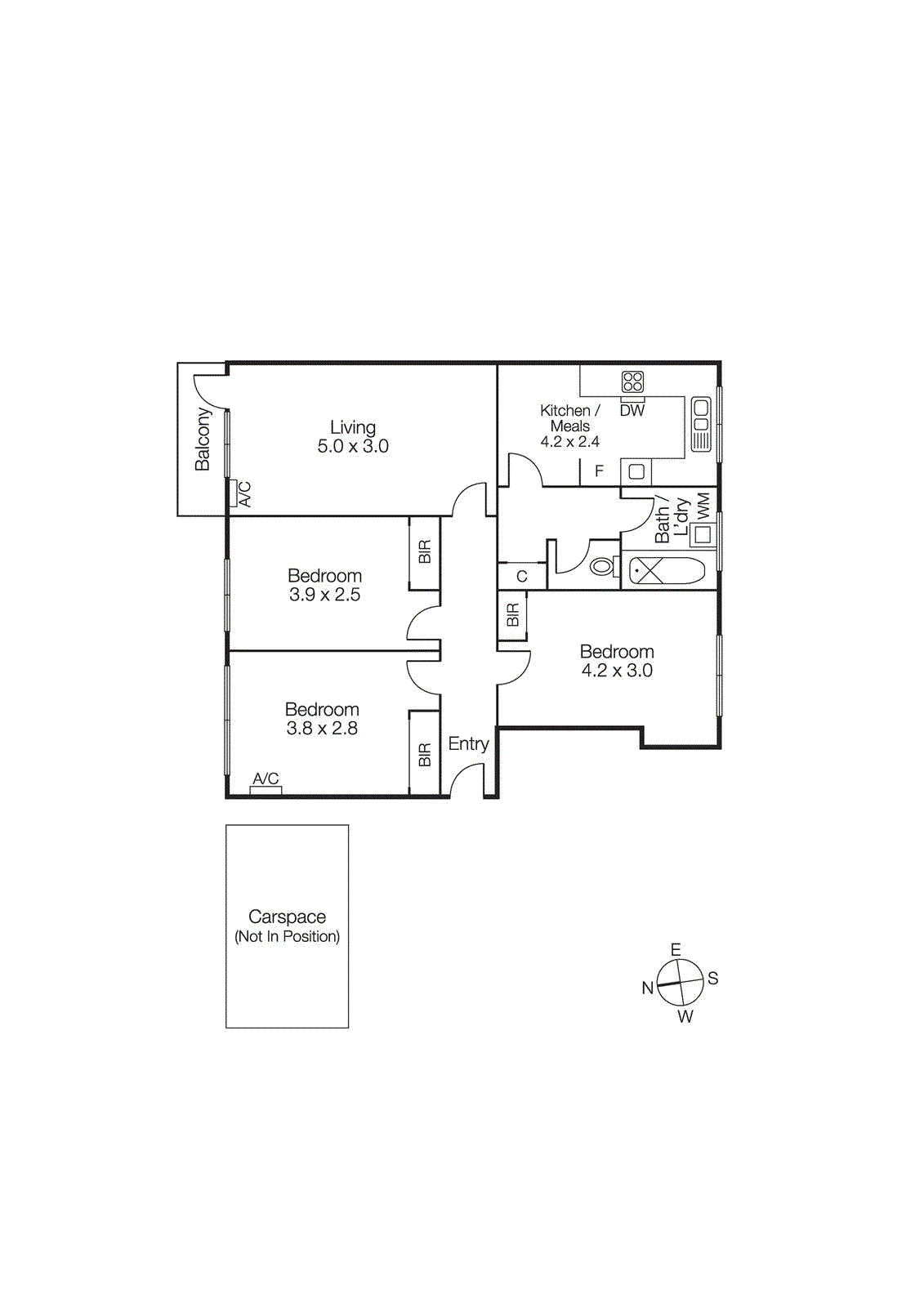 7/199 Hotham Street, Ripponlea VIC 3185 - Floorplan