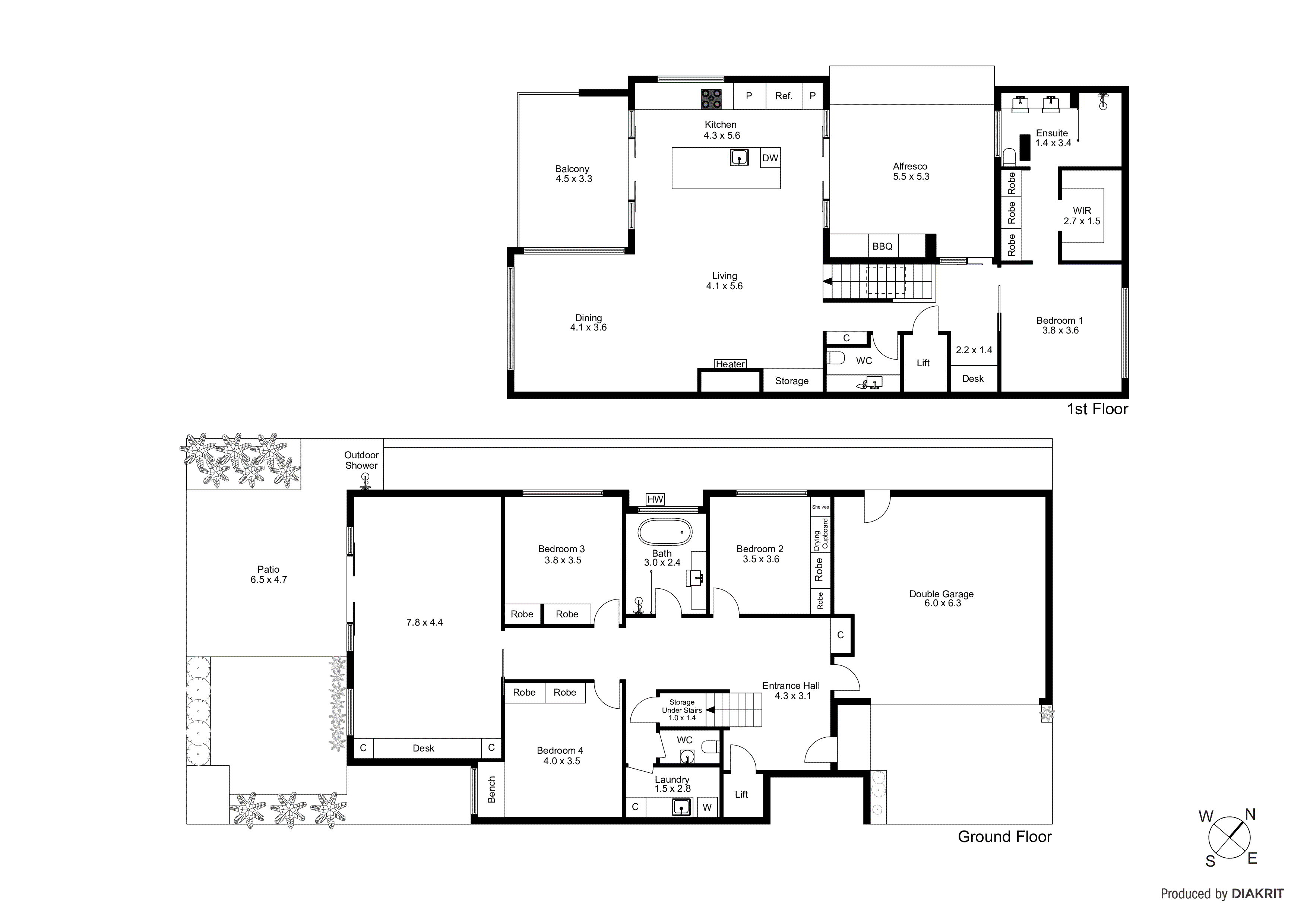 7/2-3 Gracie Avenue, Edithvale VIC 3196 - Floorplan