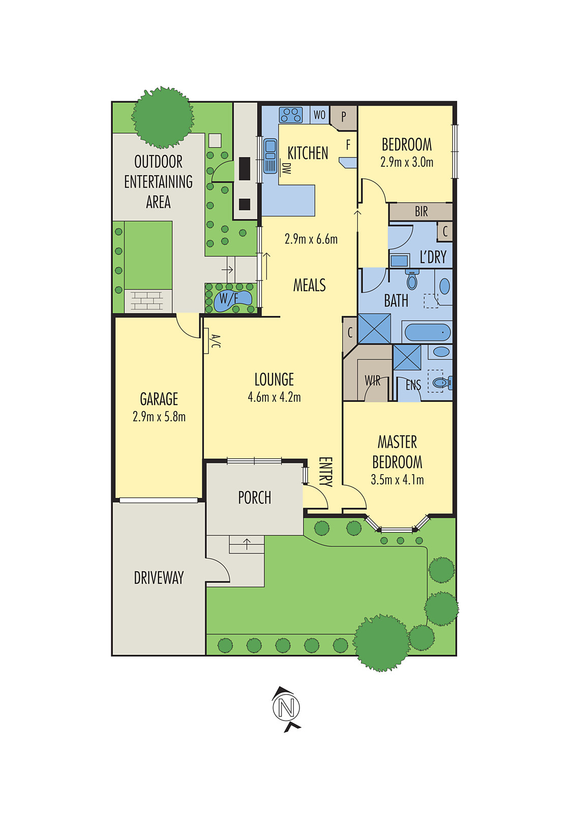 72 Axford Crescent, Oakleigh South VIC 3167 - Floorplan