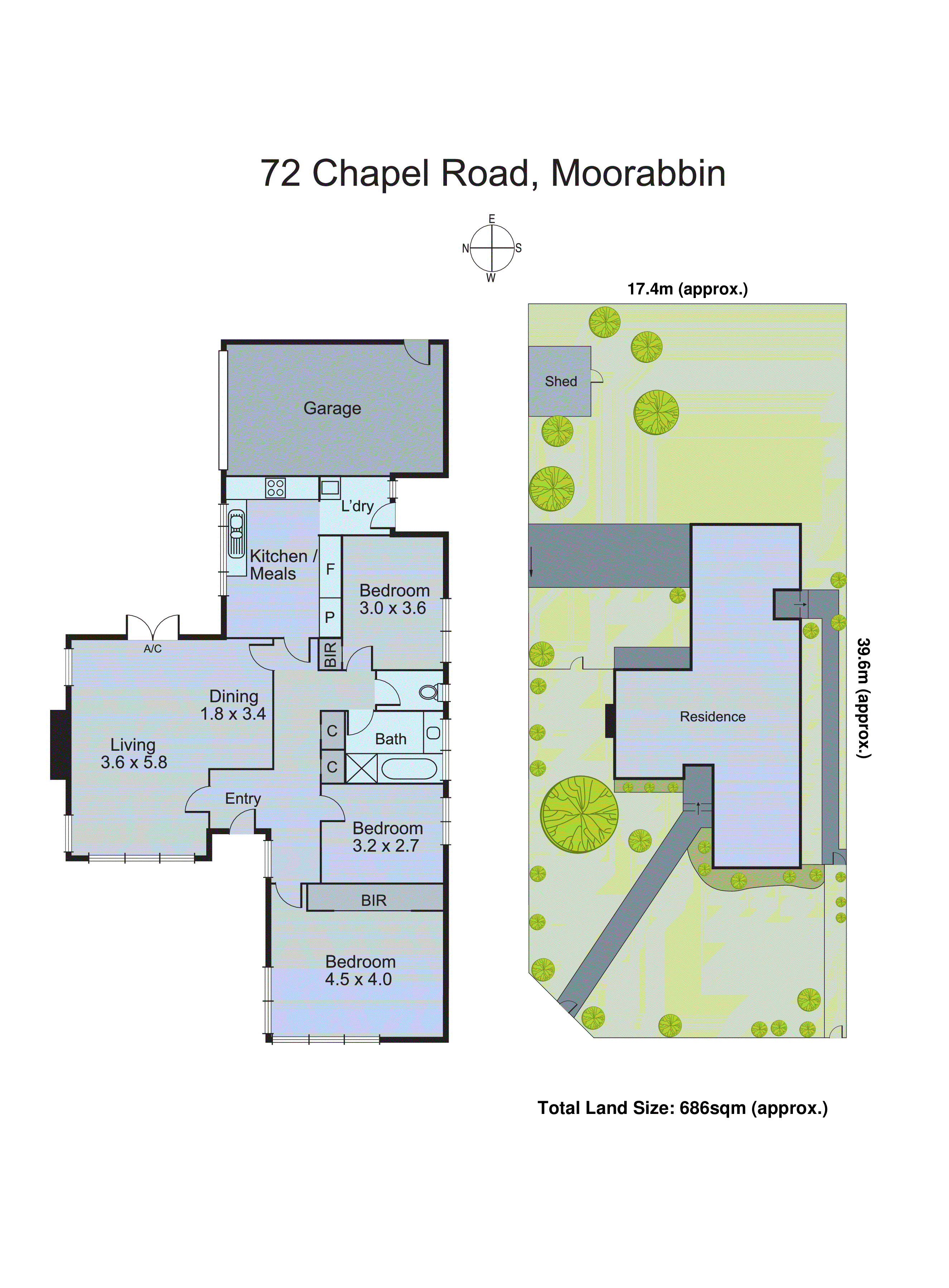 72 Chapel Road, Moorabbin VIC 3189 - Floorplan