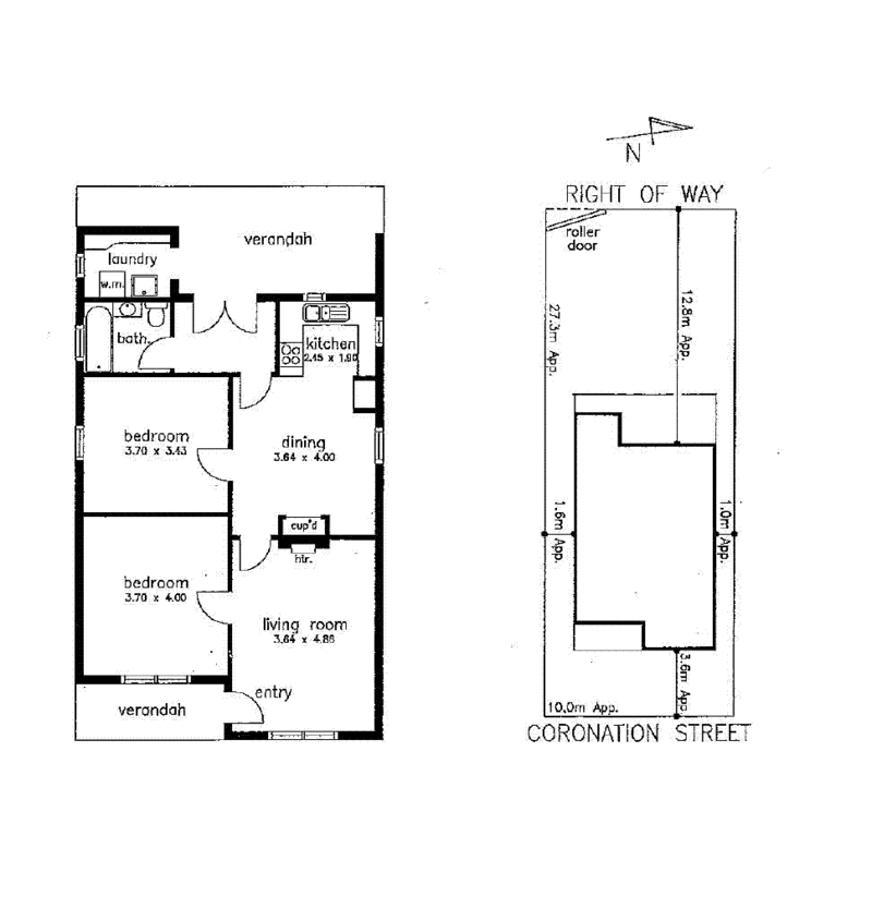 72 Coronation Street, KINGSVILLE VIC 3012 - Floorplan