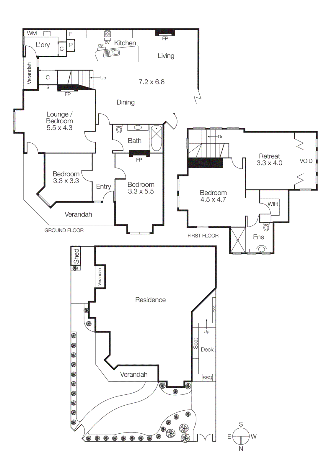 72 Crisp Street, Hampton VIC 3188 - Floorplan