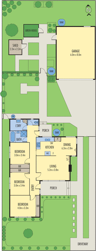 72 Fairy Street, Bell Post Hill VIC 3215 - Floorplan
