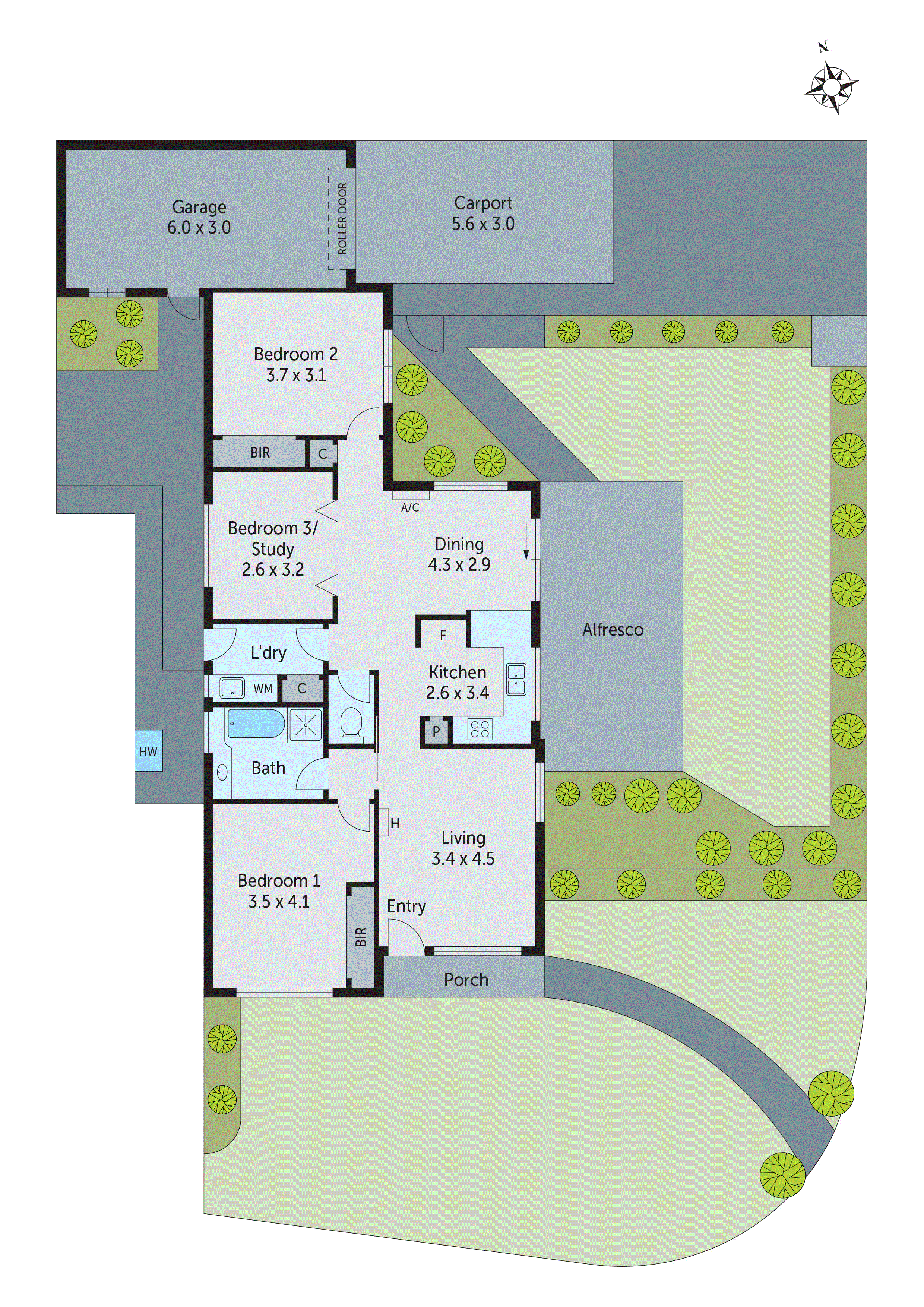 72 Glastonbury Drive, Highton VIC 3216 - Floorplan