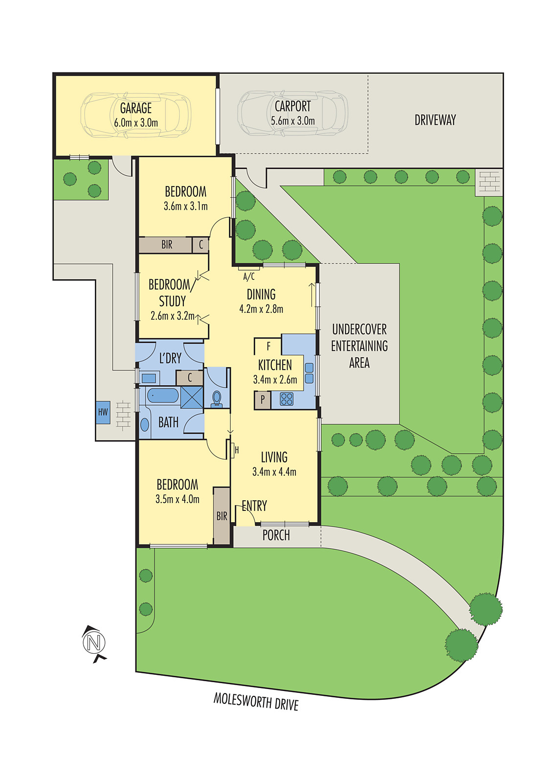 72 Glastonbury Drive, Highton VIC 3216 - Floorplan