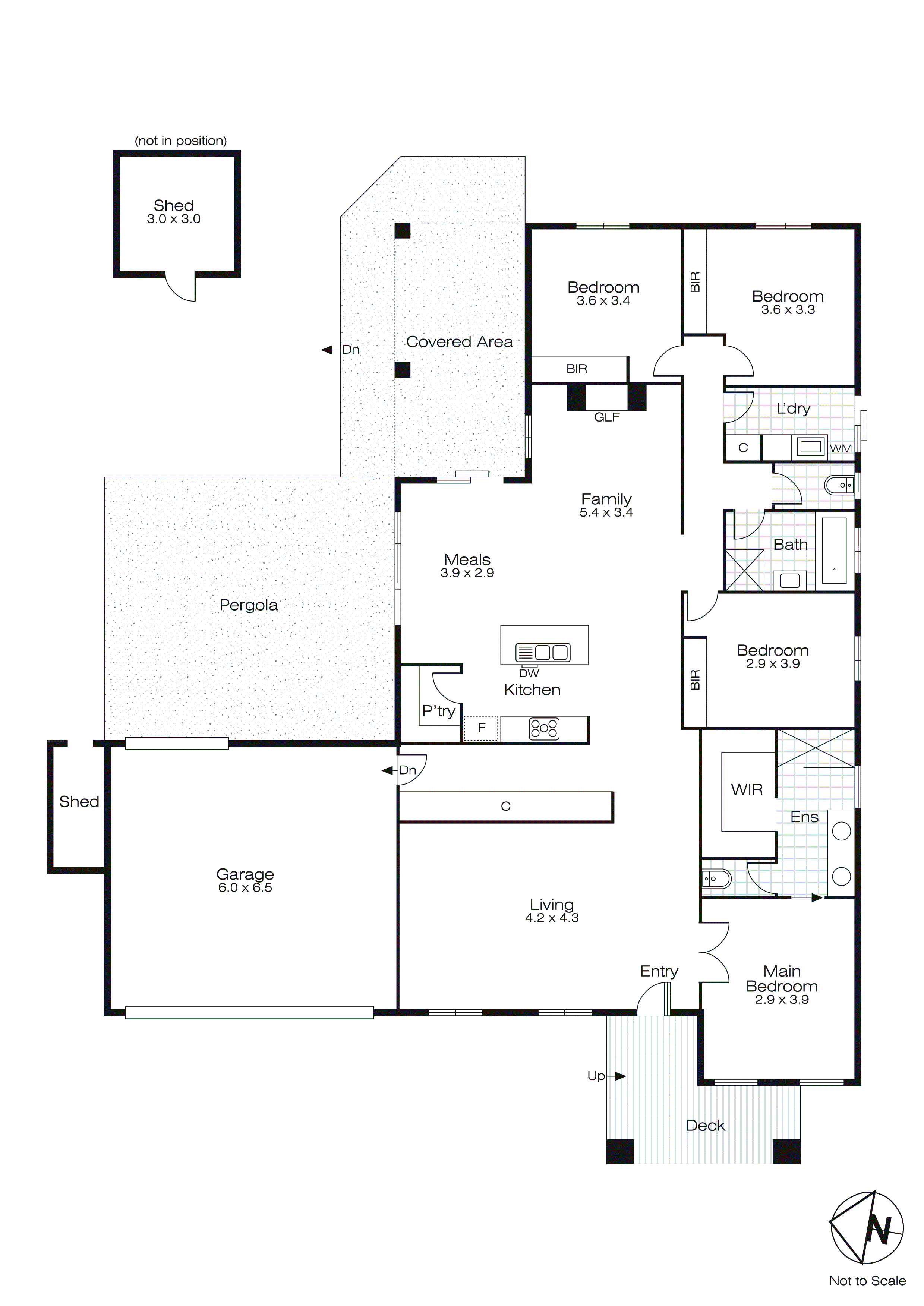 72 Howe Street, Miners Rest VIC 3352 - Floorplan
