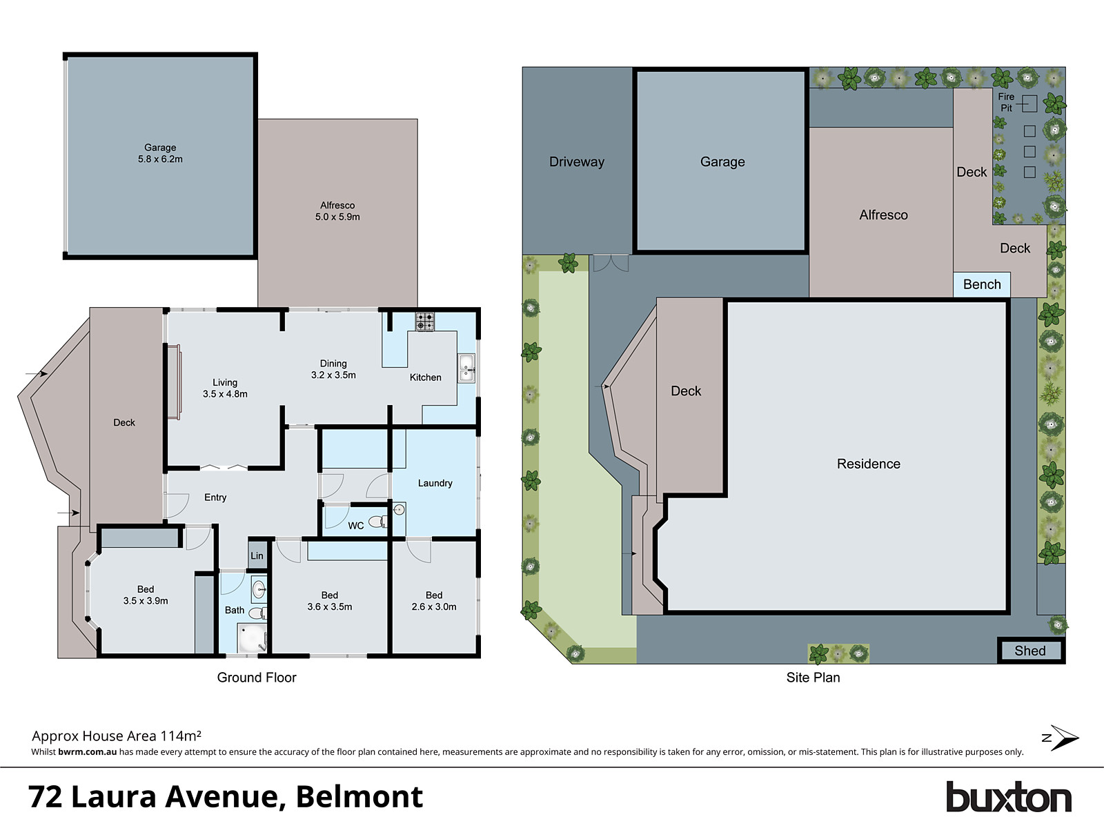 72 Laura Avenue, Belmont VIC 3216 - Floorplan