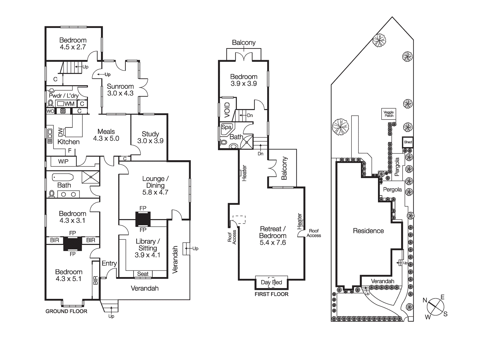 72 Orlando Street, Hampton VIC 3188 - Floorplan