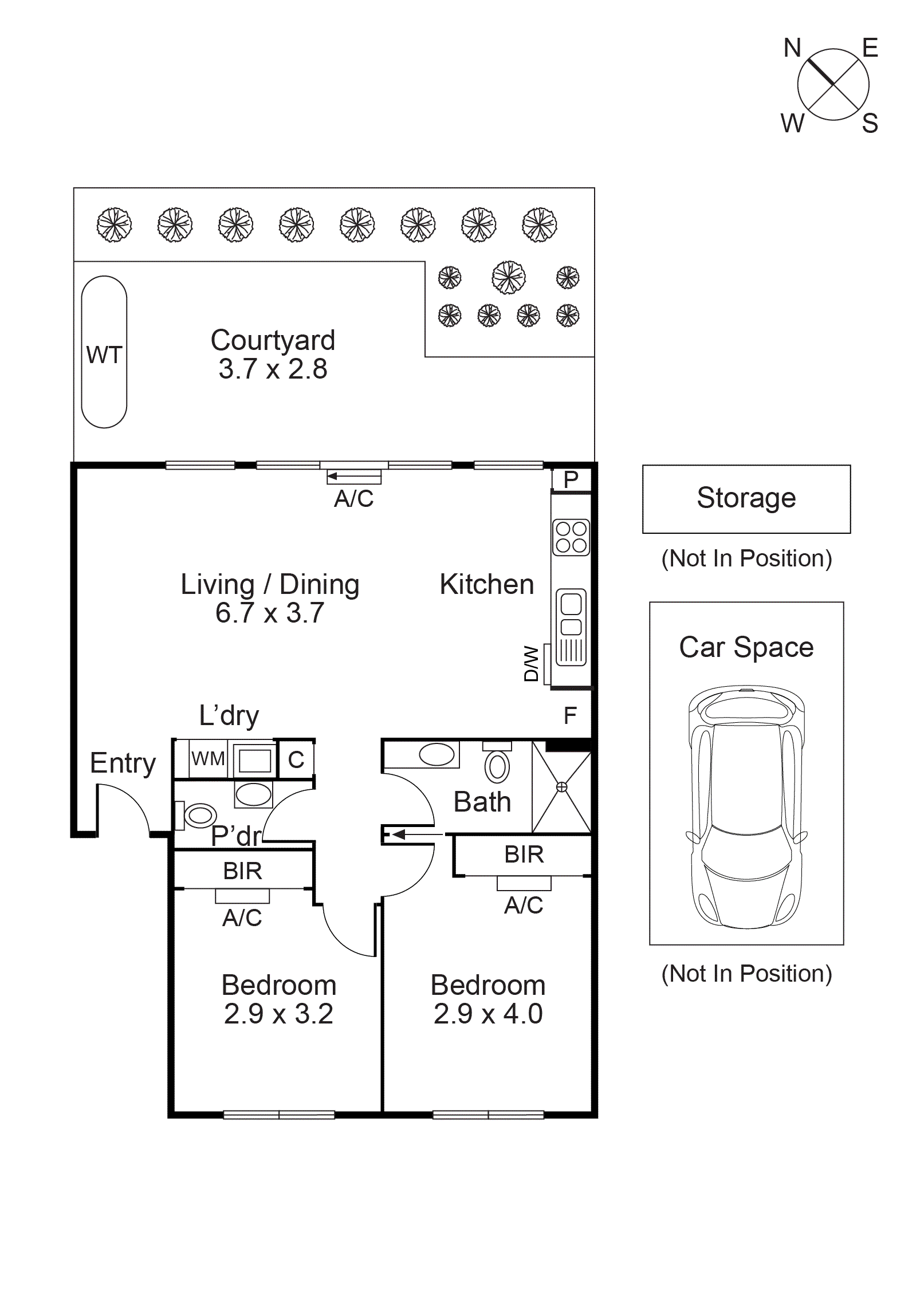 7/2 Thistle Grove, Highett VIC 3190 - Floorplan