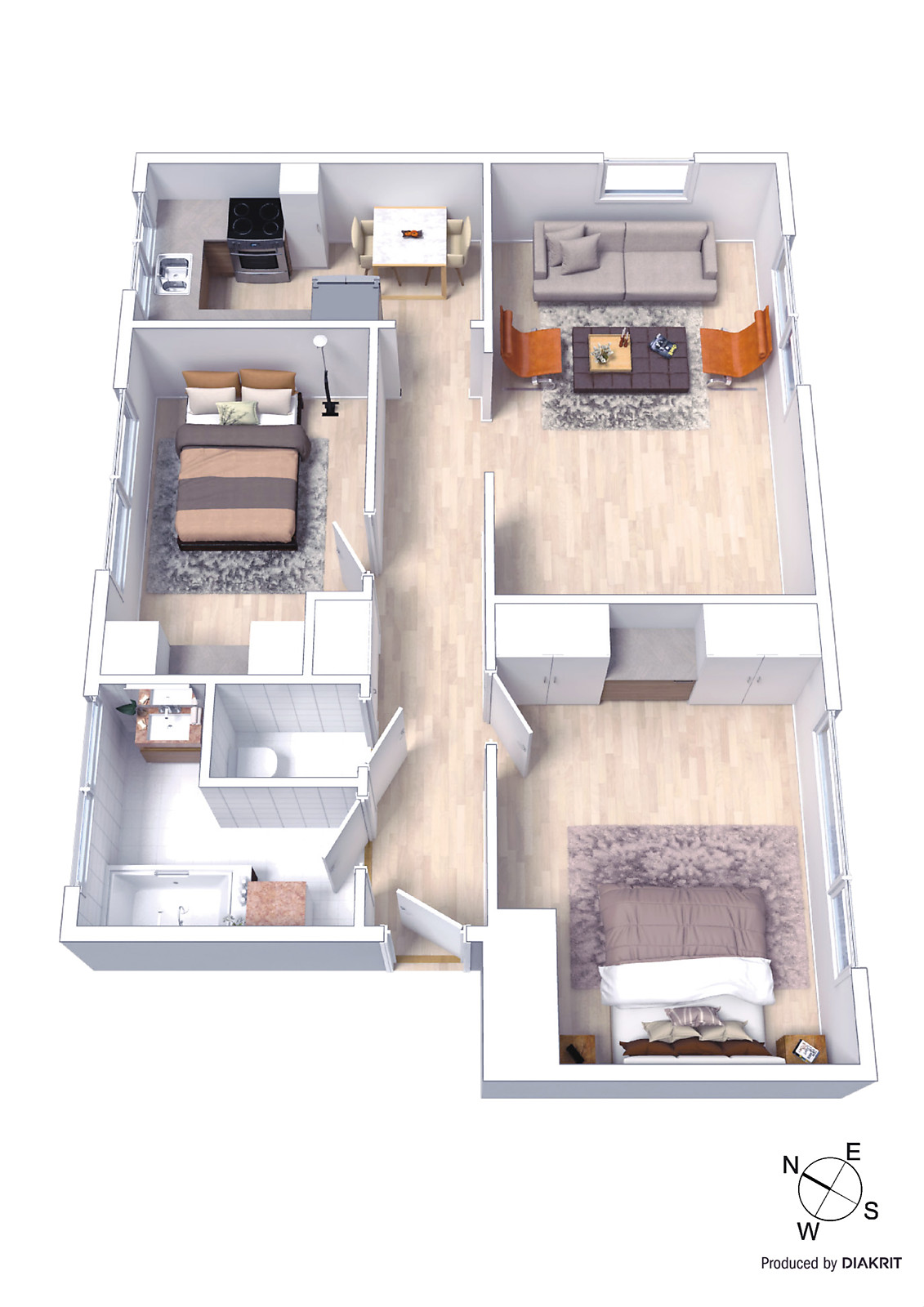7/20 Marine Parade, St Kilda VIC 3182 - Floorplan