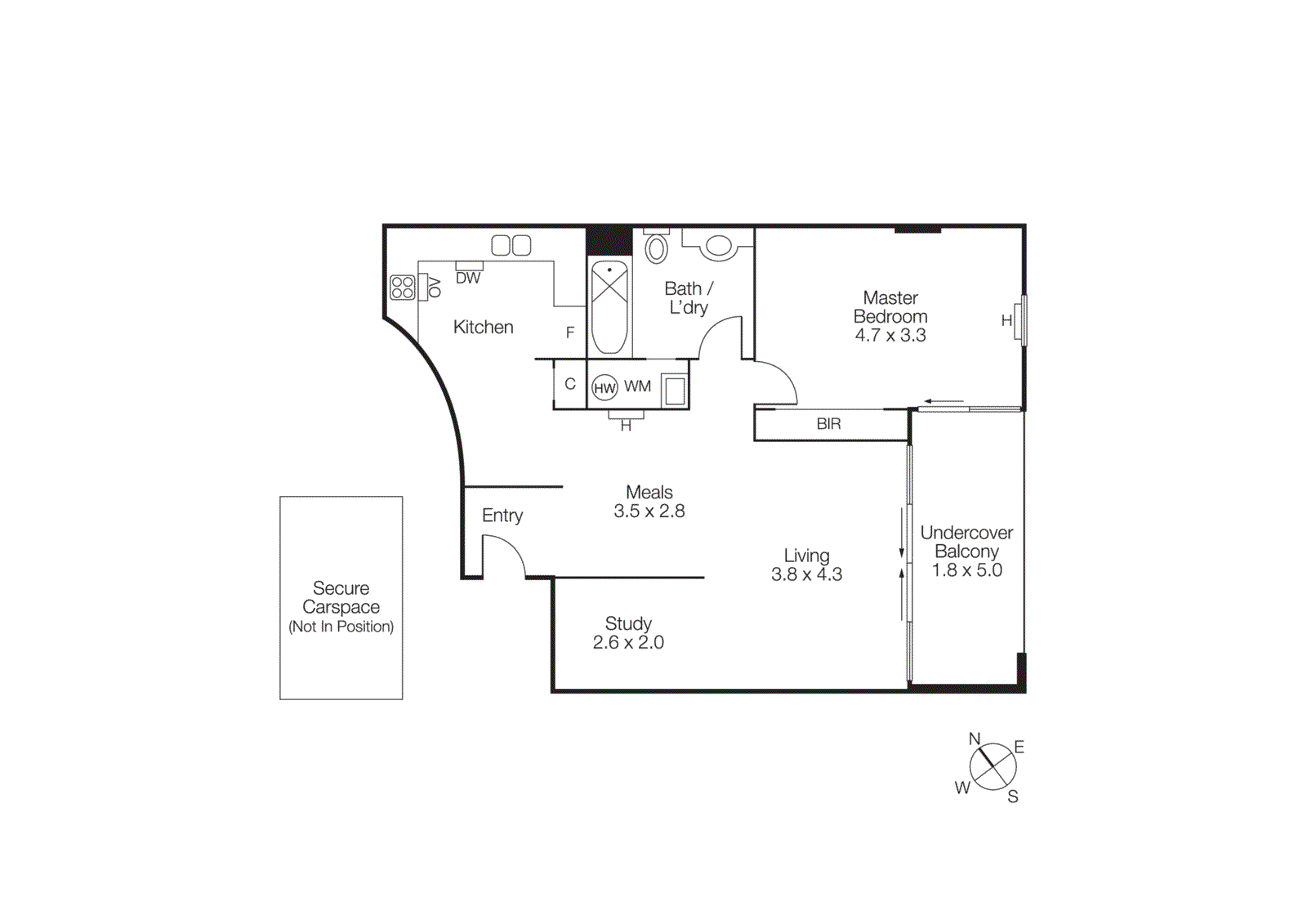 7/200 Bay Street, Port Melbourne VIC 3207 - Floorplan