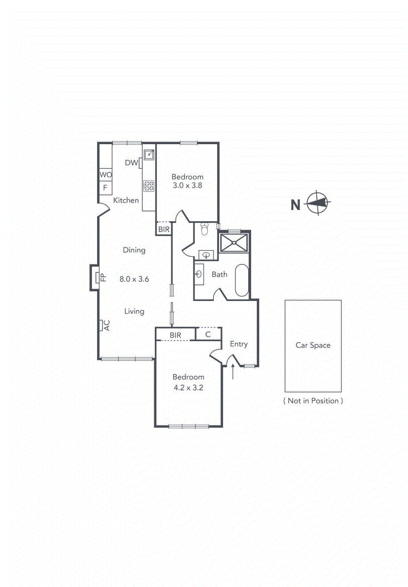 7/21 Dawson Avenue, Brighton VIC 3186 - Floorplan