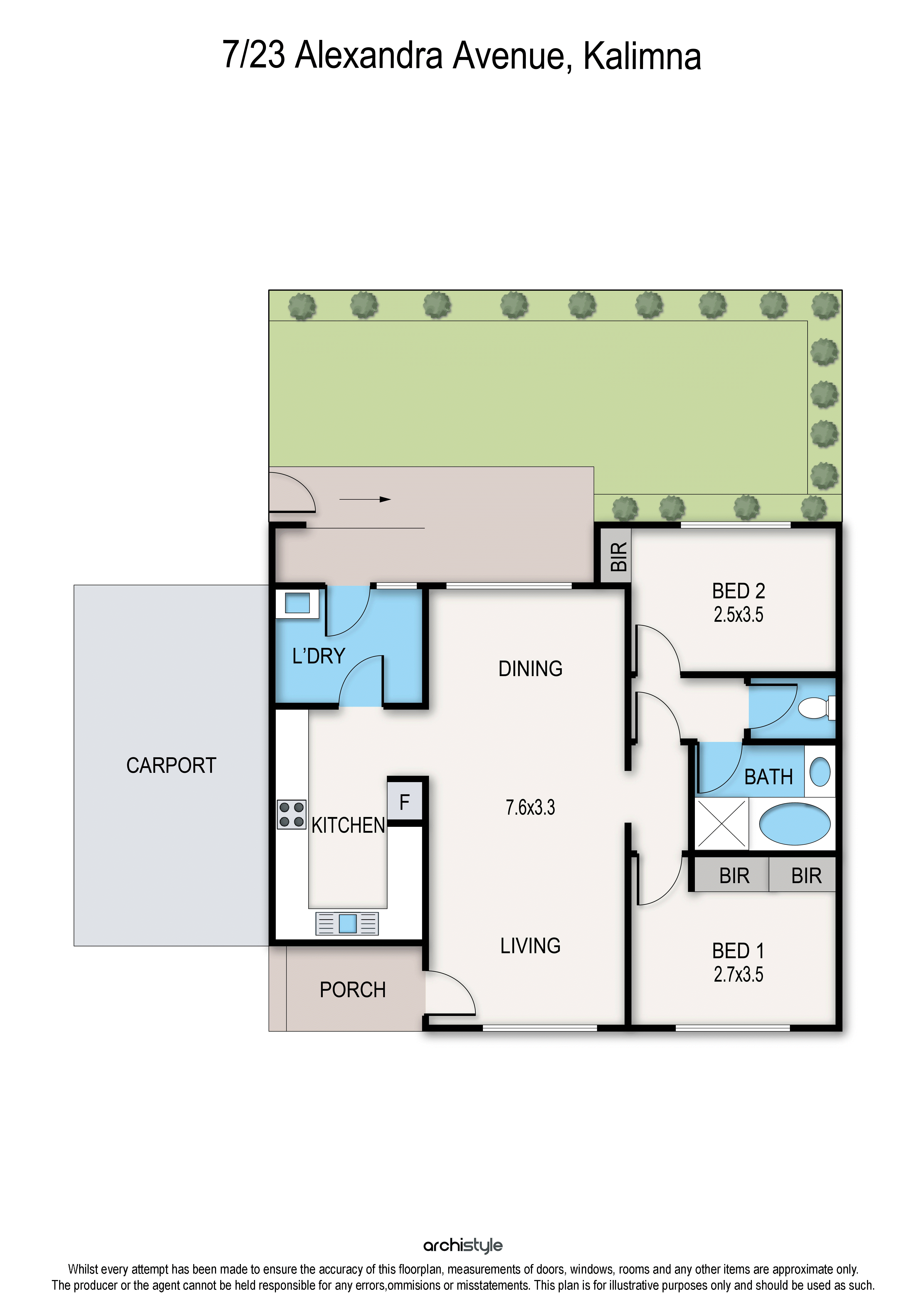 7/23 Alexandra Avenue, Kalimna