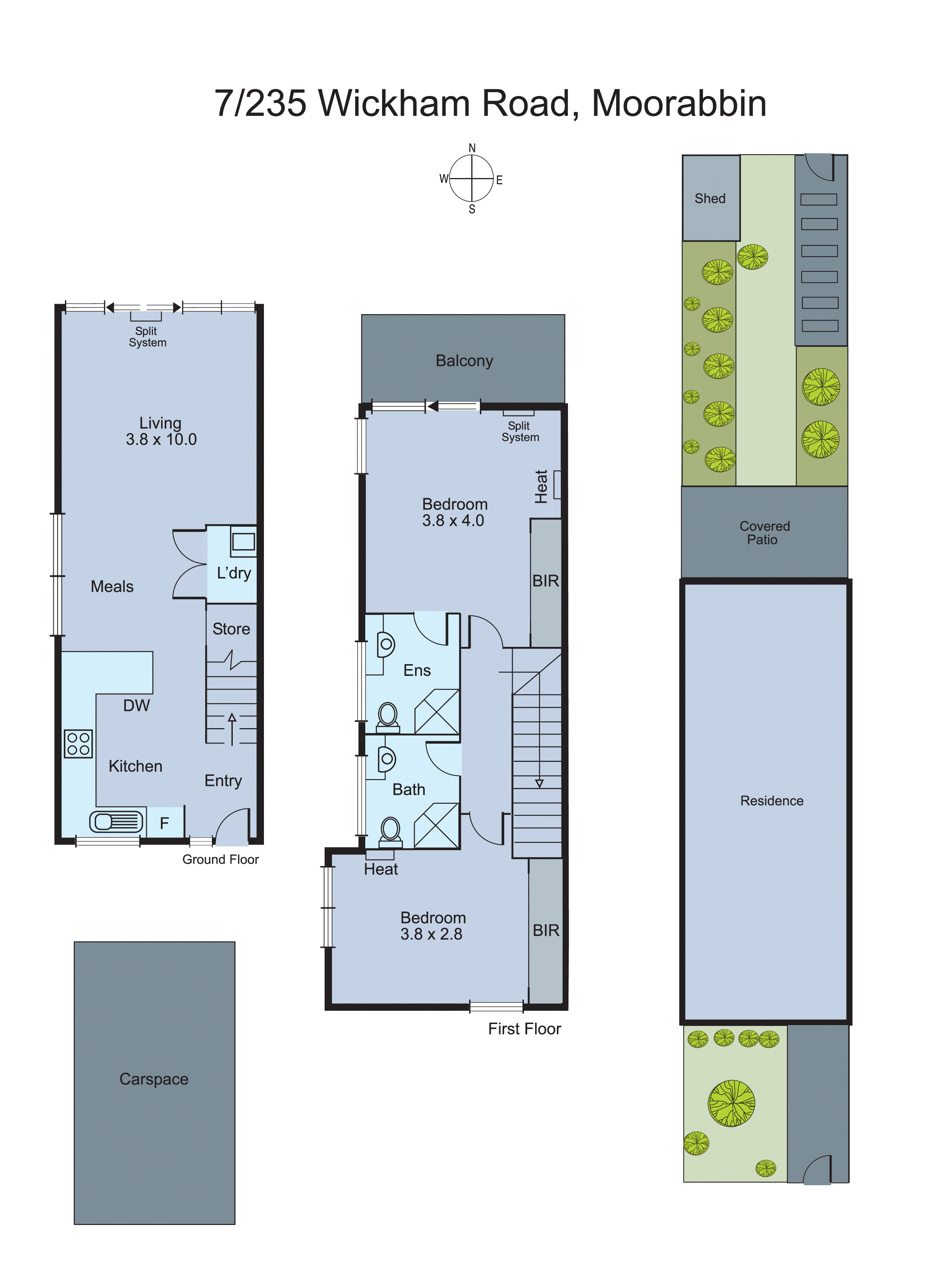 7/235 Wickham Road, Moorabbin VIC 3189 - Floorplan