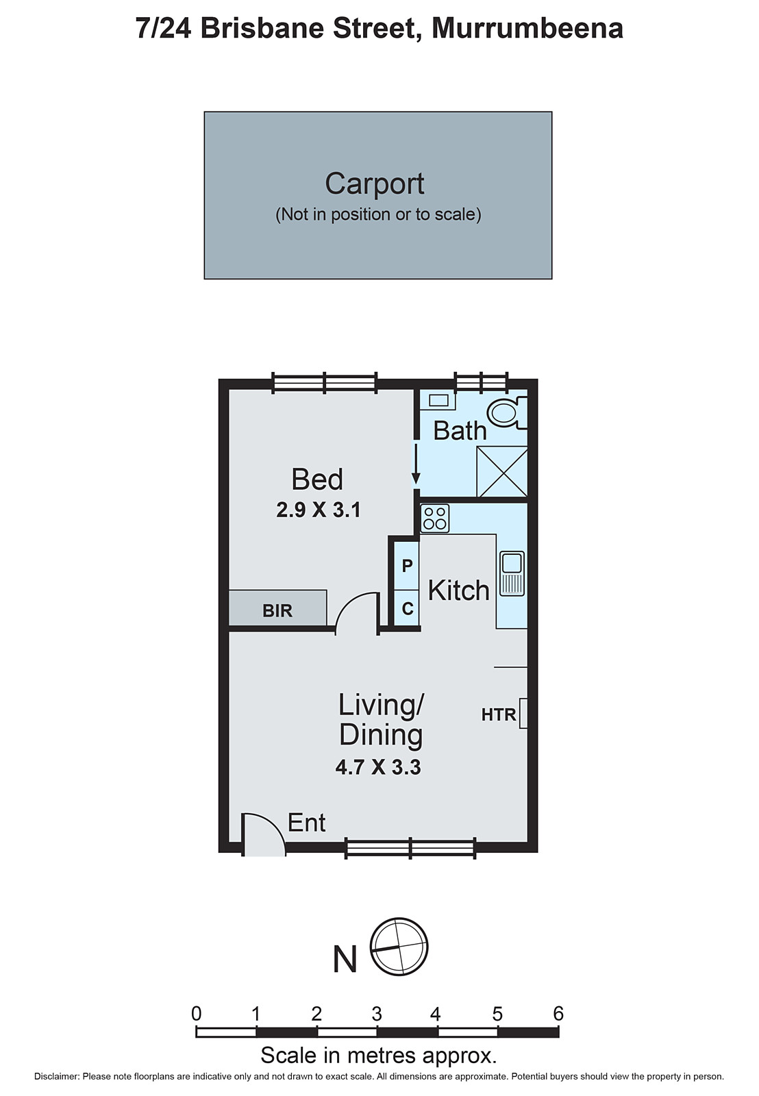7/24 Brisbane Street, Murrumbeena VIC 3163 - Floorplan