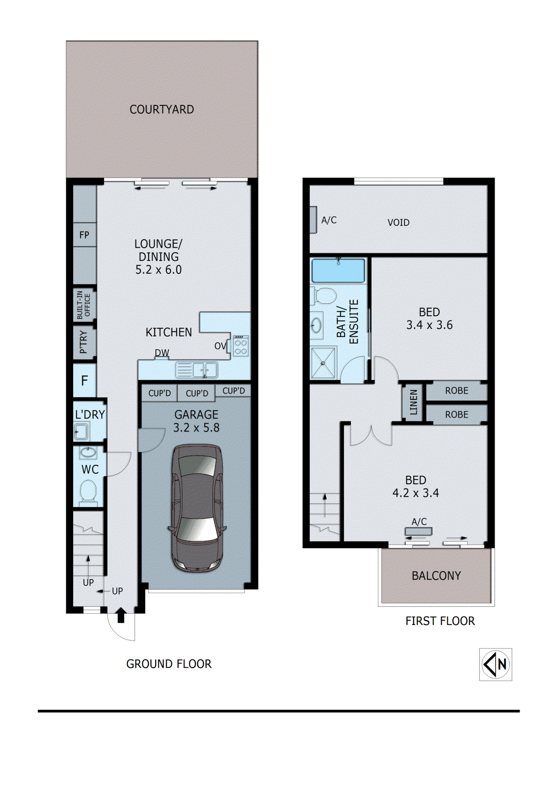 7/25 White Street, Parkdale VIC 3195 - Floorplan