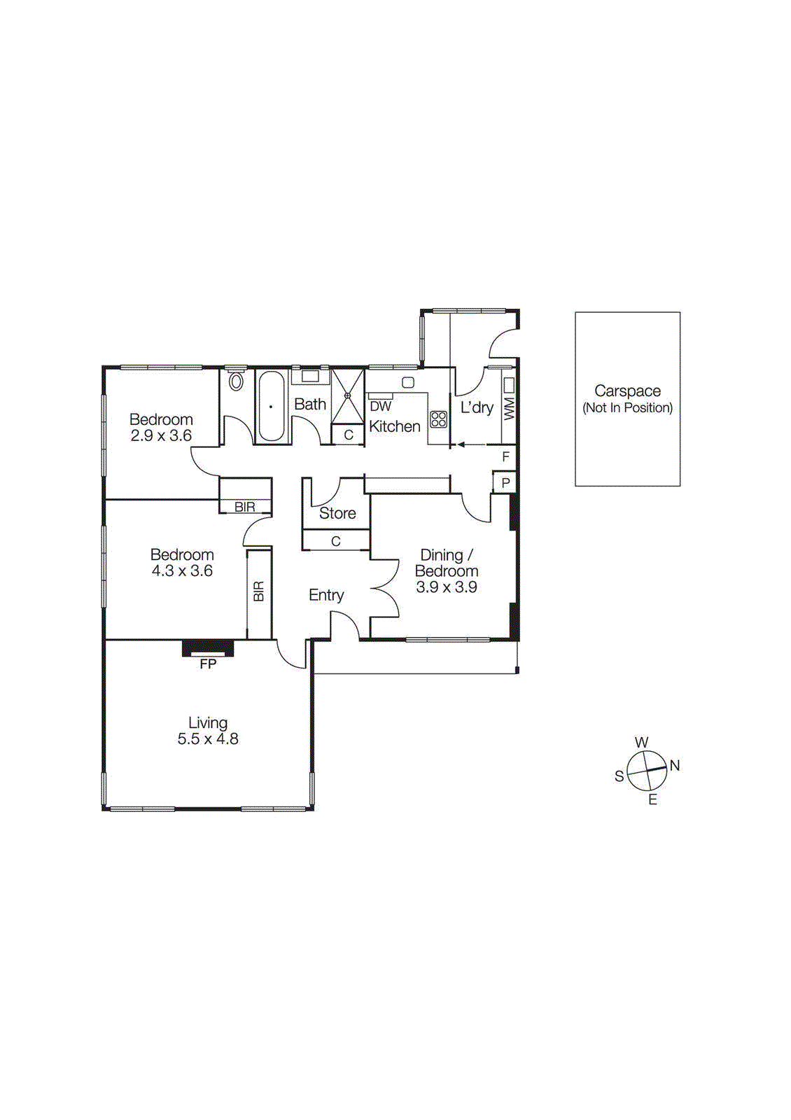 7/263 St Kilda Street, Brighton VIC 3186 - Floorplan