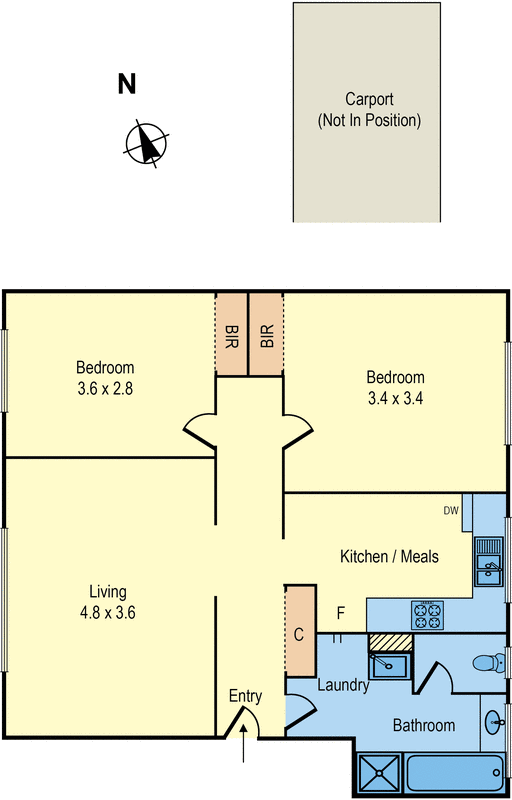 7/29 Graham Road, Highett VIC 3190 - Floorplan