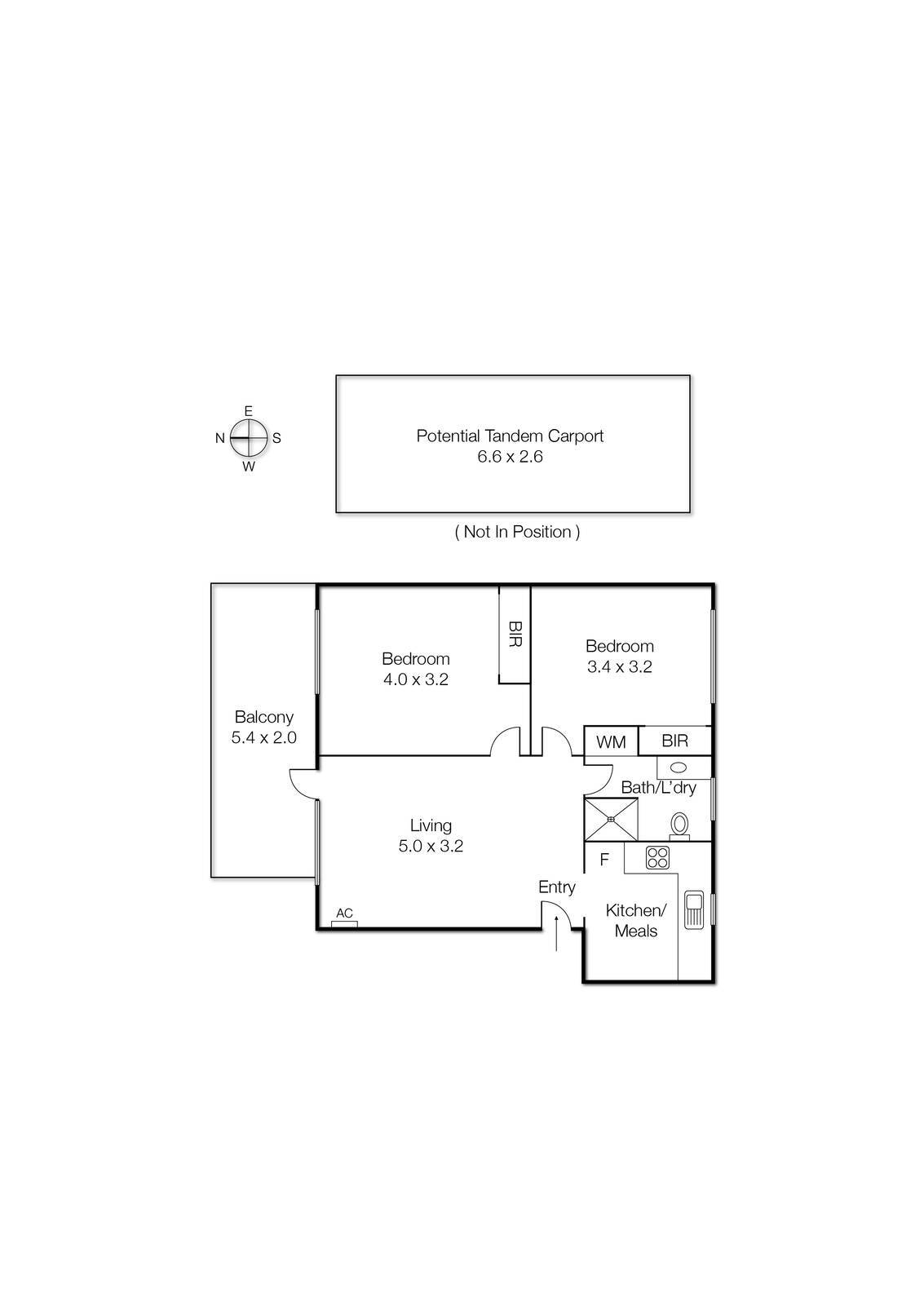 7/29 The Avenue, Windsor VIC 3181 - Floorplan
