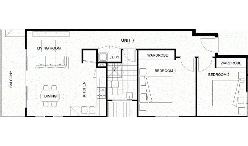 7/2a Hertford Street, ST KILDA EAST VIC 3183 - Floorplan