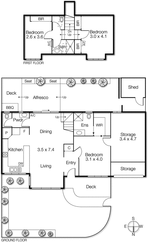 72A Teddington Road, Hampton VIC 3188 - Floorplan
