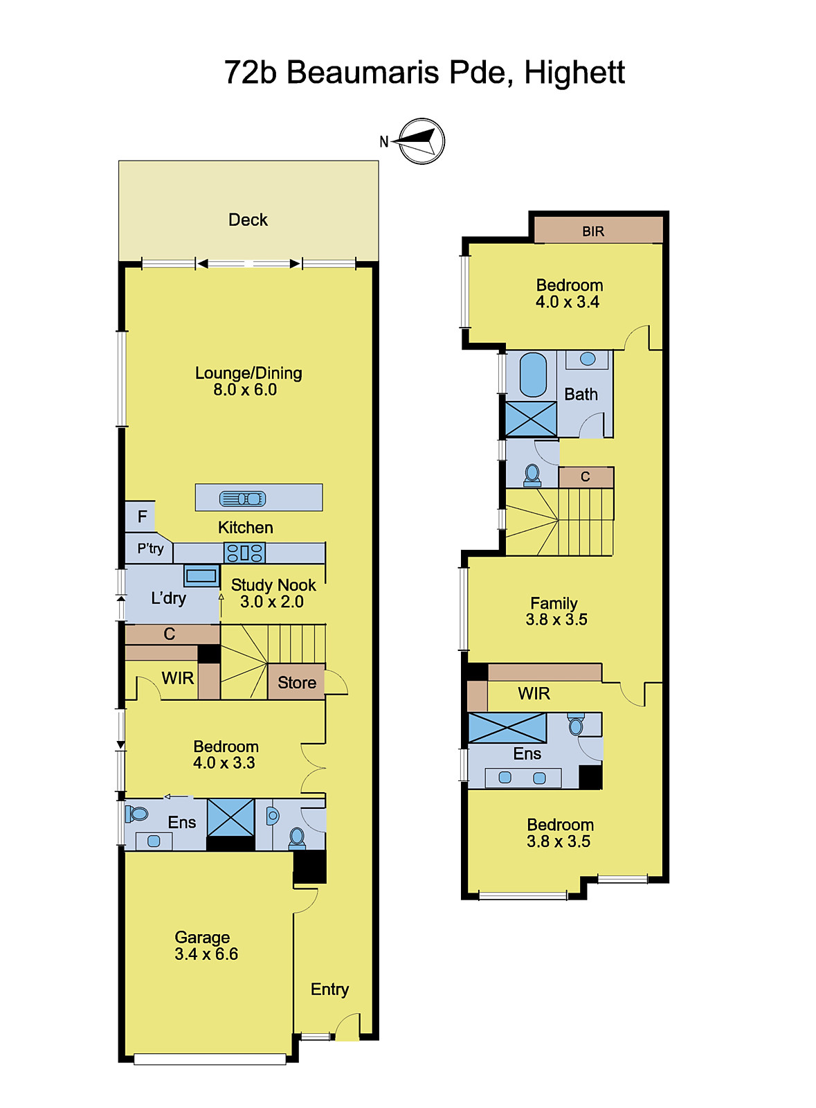 72b Beaumaris Parade, Highett VIC 3190 - Floorplan