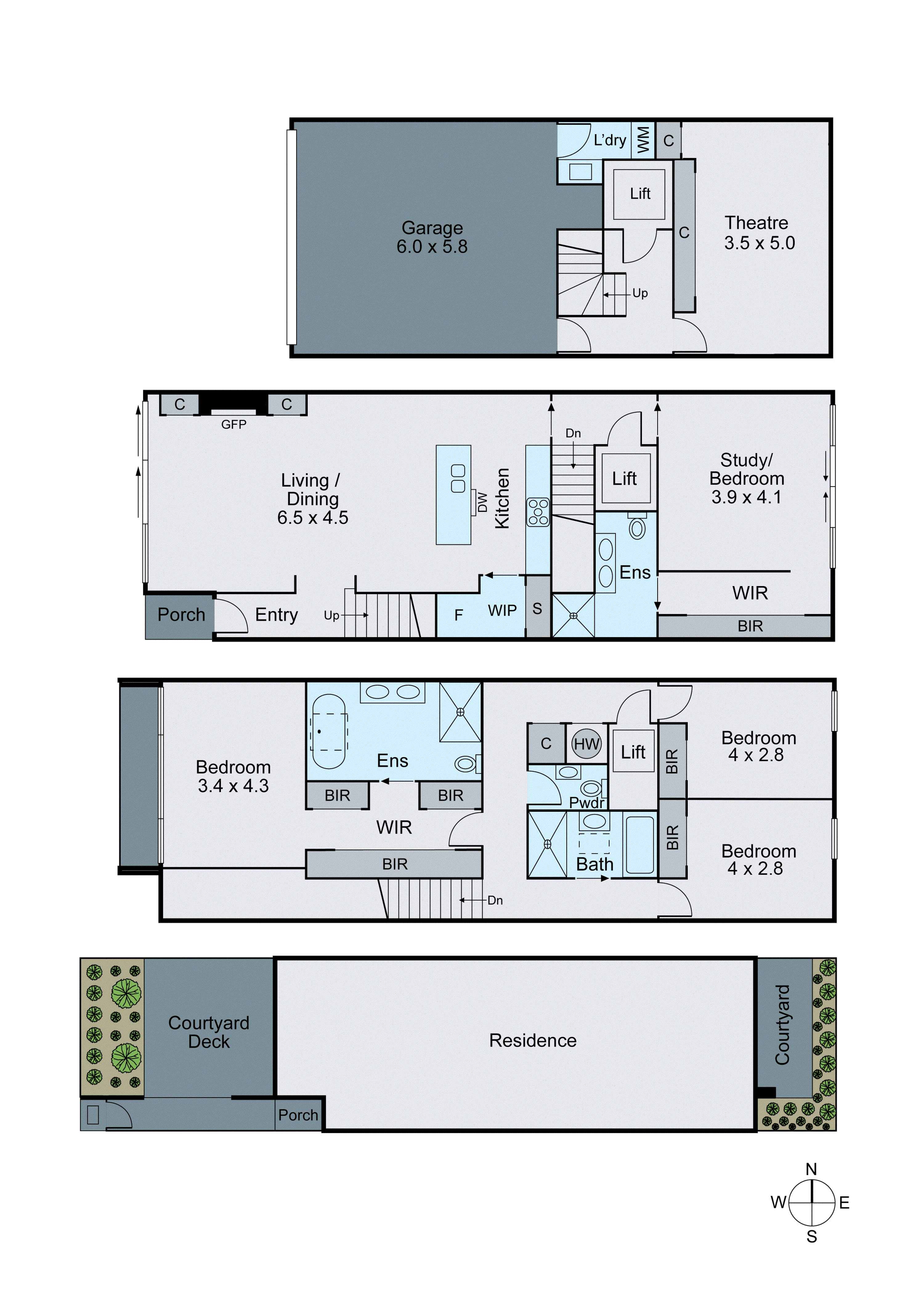 72E Serrell Street, Malvern East VIC 3145 - Floorplan