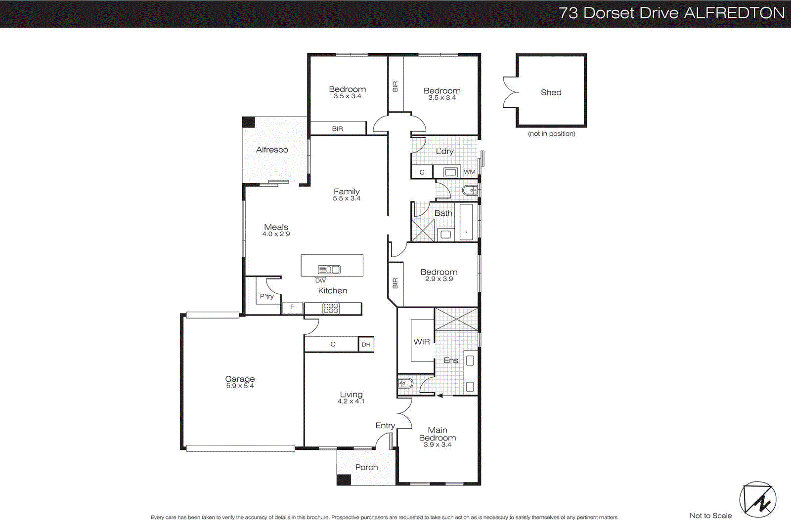 73 Dorset Drive, Alfredton VIC 3350 - Floorplan