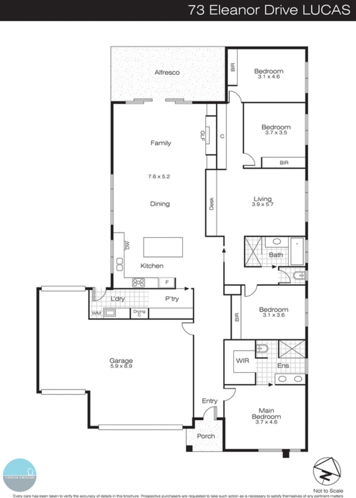73 Eleanor Drive, Lucas VIC 3350 - Floorplan