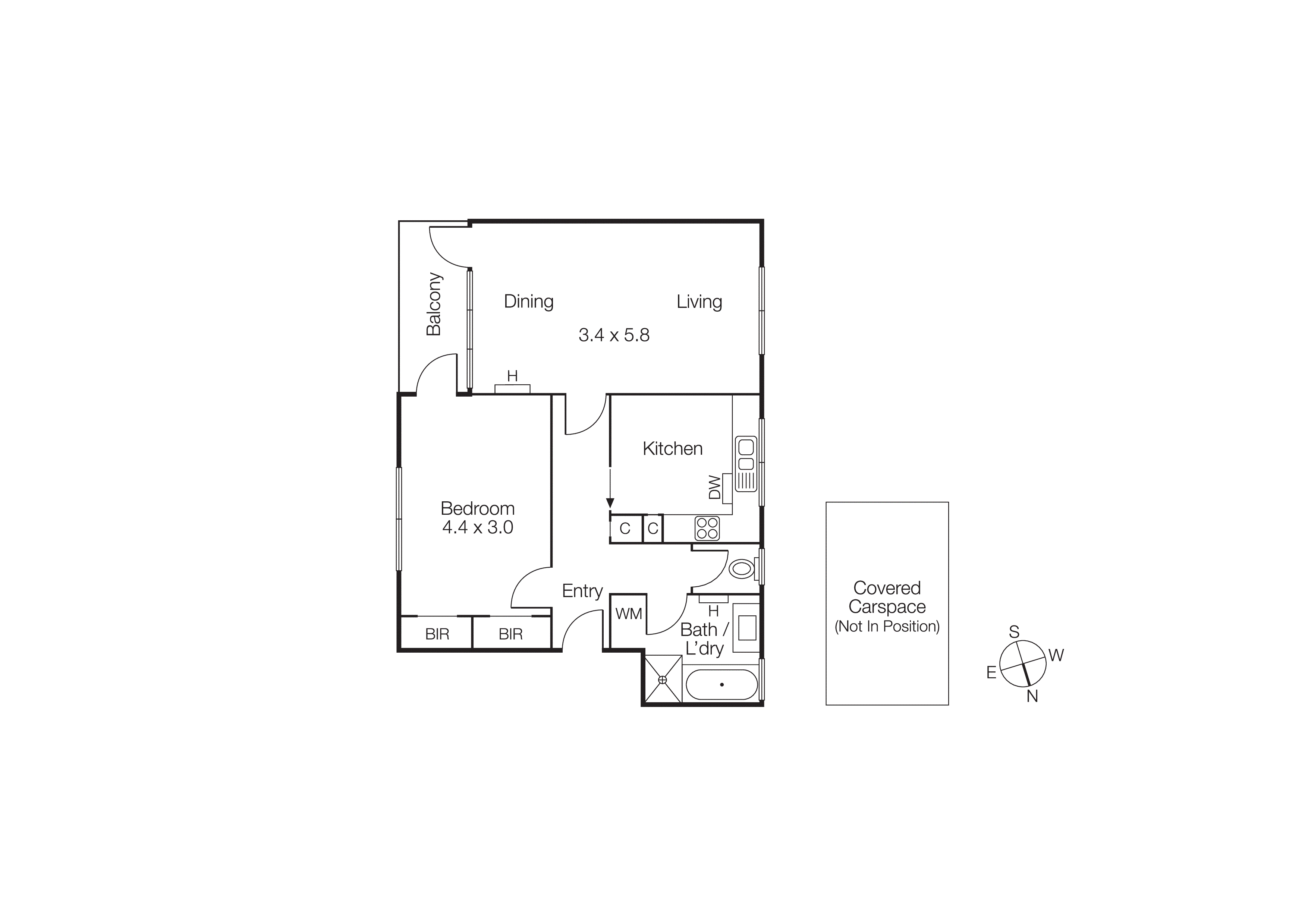 7/3 Hughenden Road, St Kilda East VIC 3183 - Floorplan