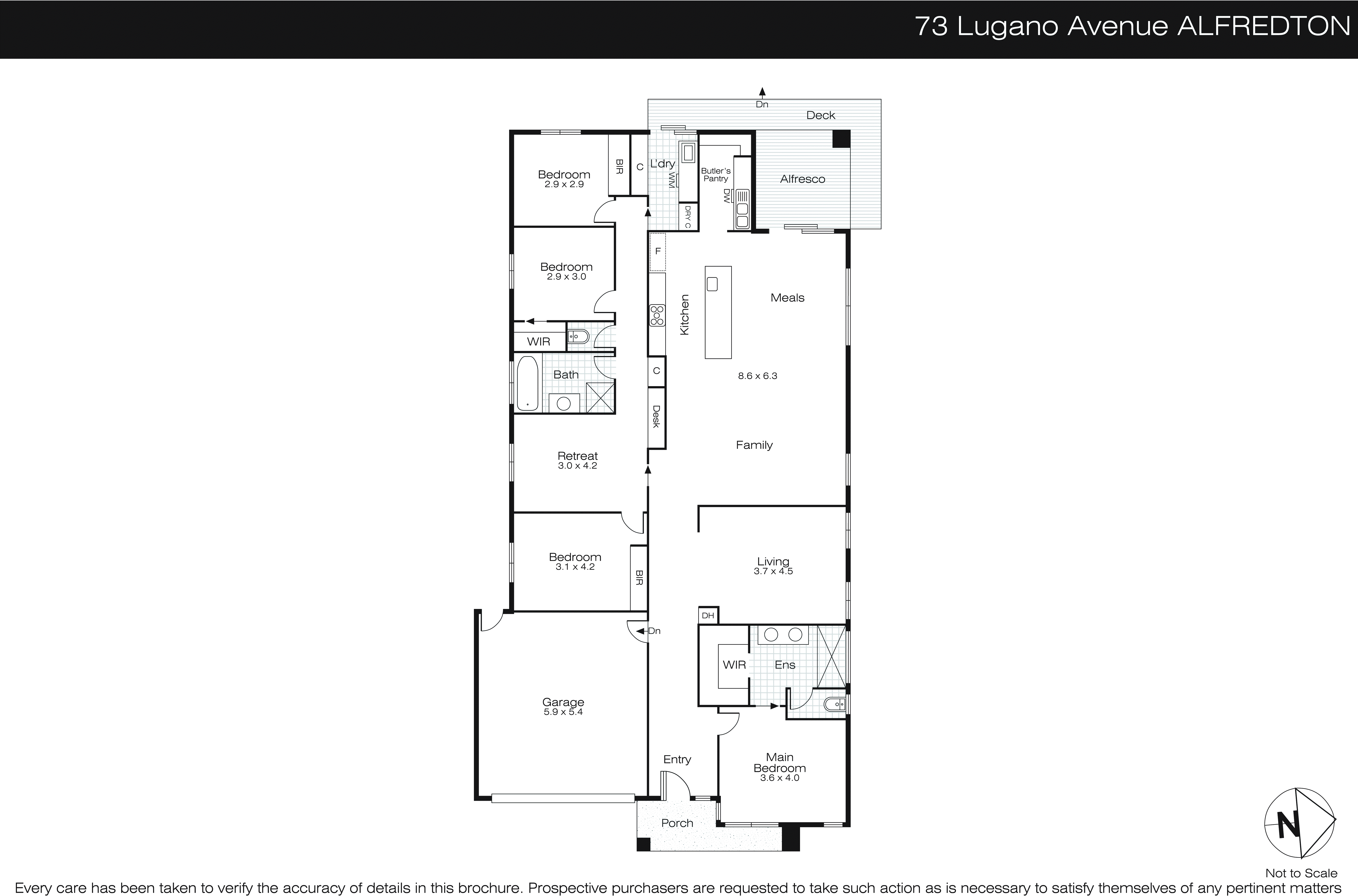 73 Lugano Avenue, Alfredton VIC 3350 - Floorplan