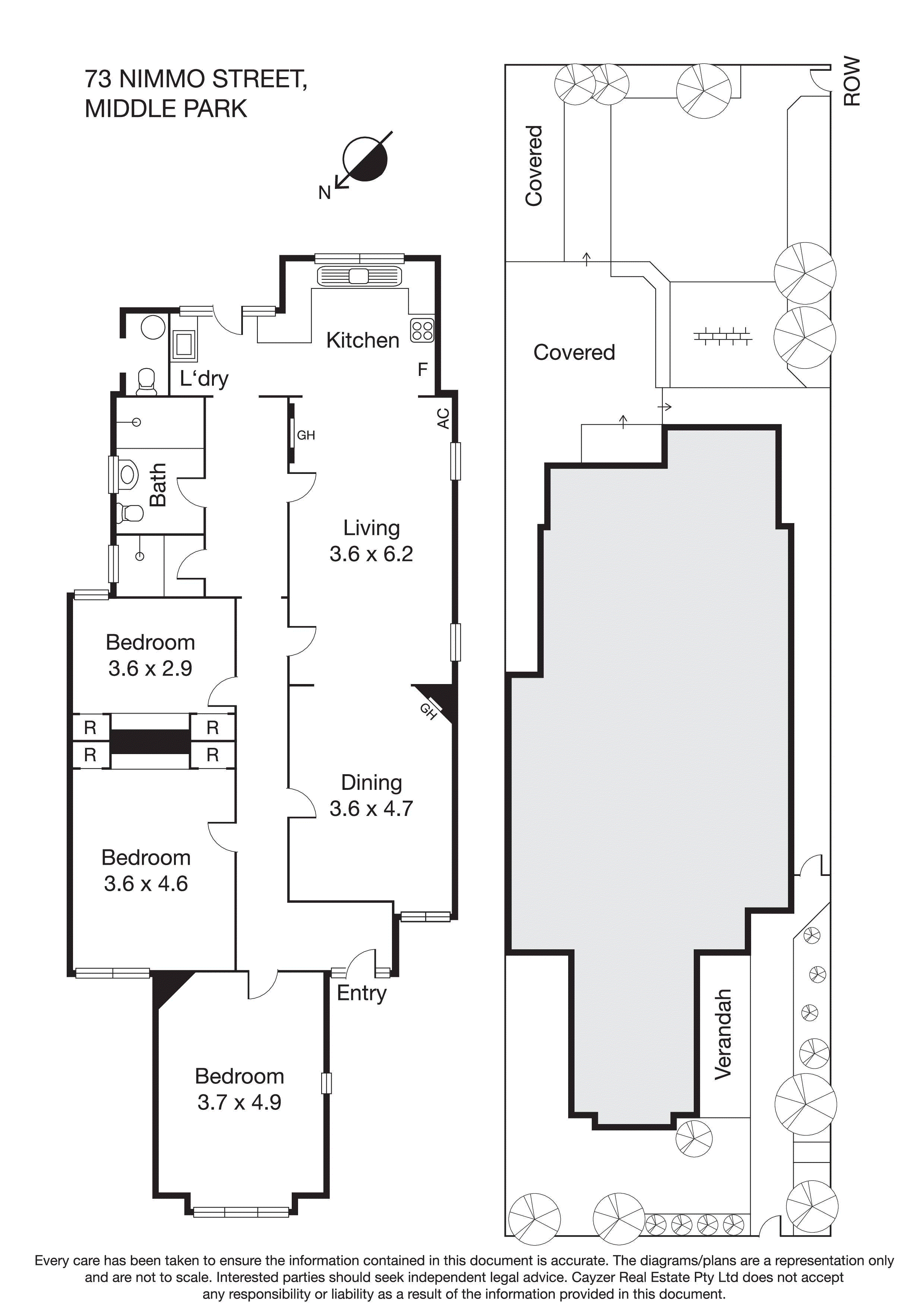 73 Nimmo Street, MIDDLE PARK VIC 3206 - Floorplan
