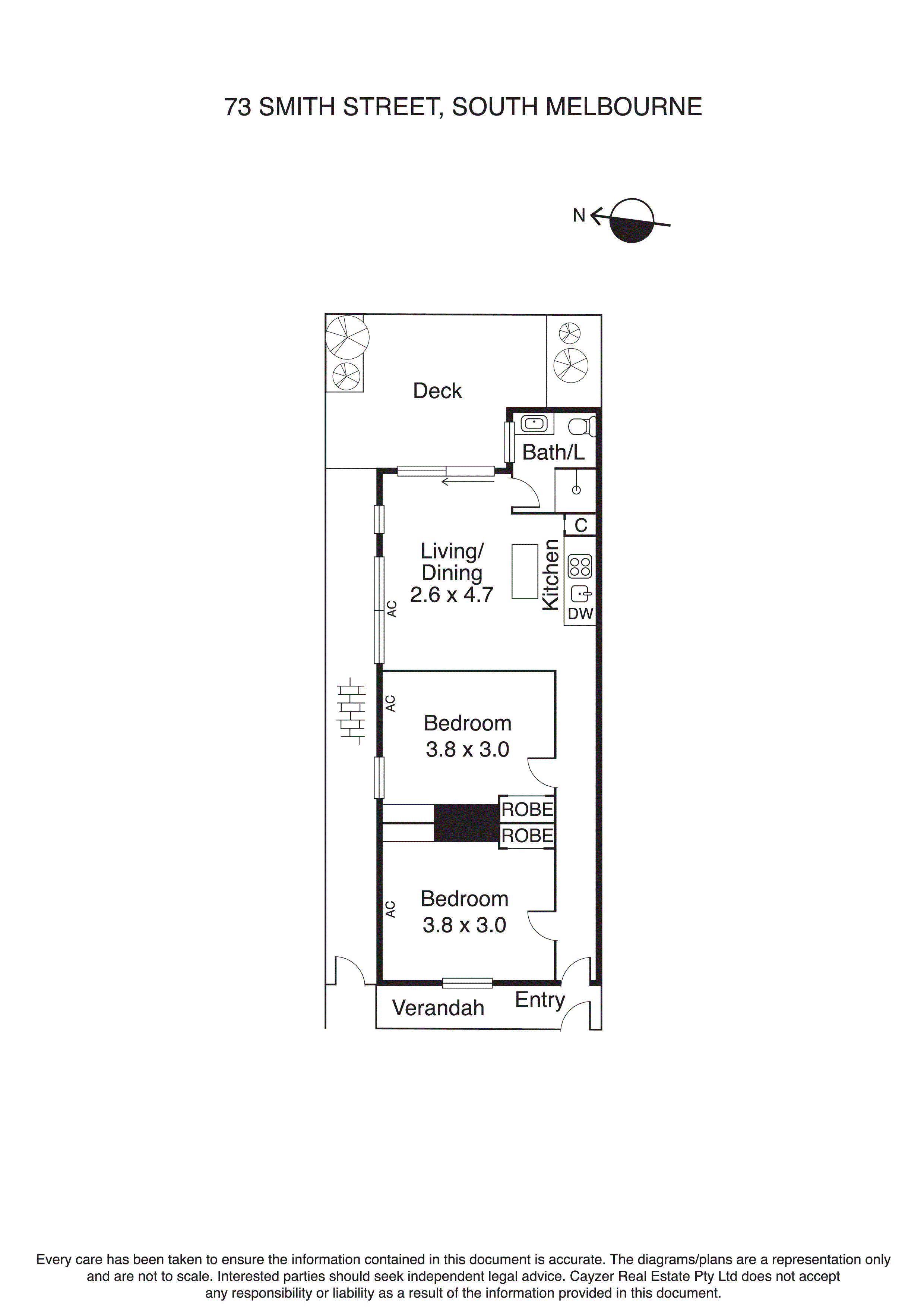 73 Smith Street, SOUTH MELBOURNE VIC 3205 - Floorplan