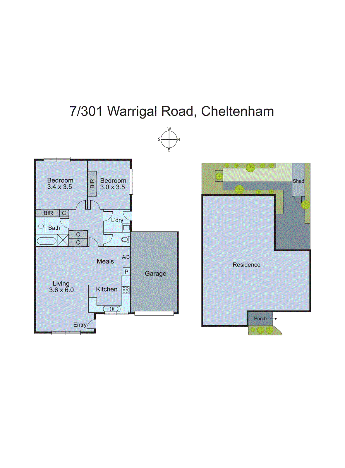 7/301 Warrigal Road, Cheltenham VIC 3192 - Floorplan