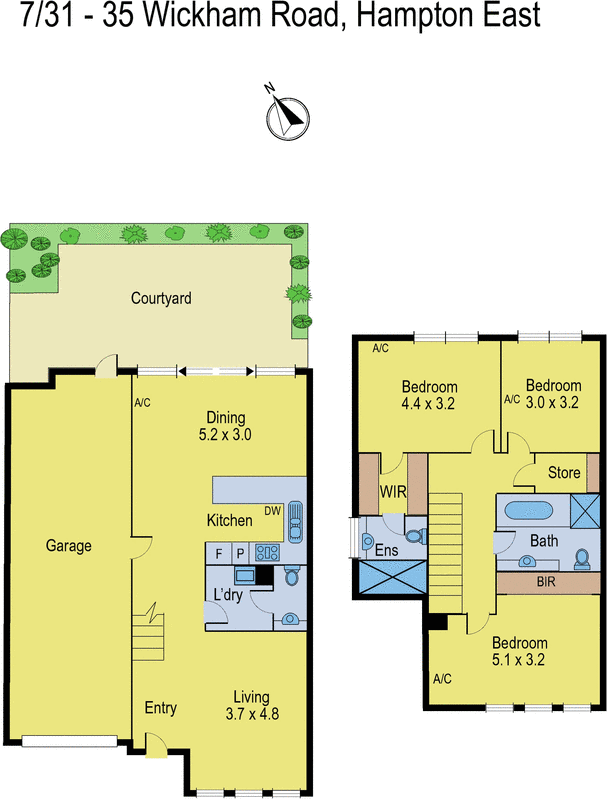 7/31-35 Wickham Road, Hampton East VIC 3188 - Floorplan