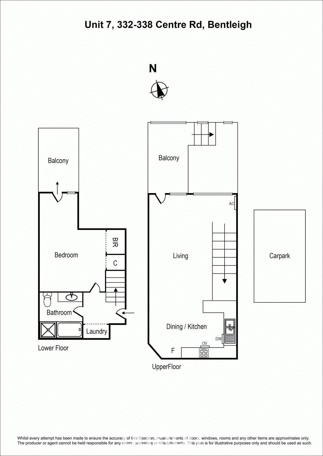 7/332-338 Centre Road, Bentleigh VIC 3204 - Floorplan