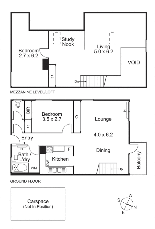 7/334 Hampton Street, Hampton VIC 3188 - Floorplan