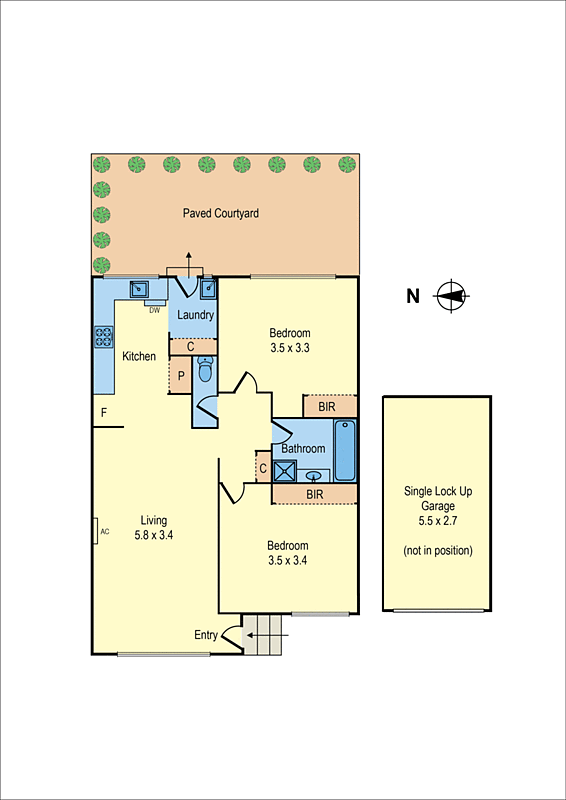 7/34 Flinders Street, Mentone VIC 3194 - Floorplan