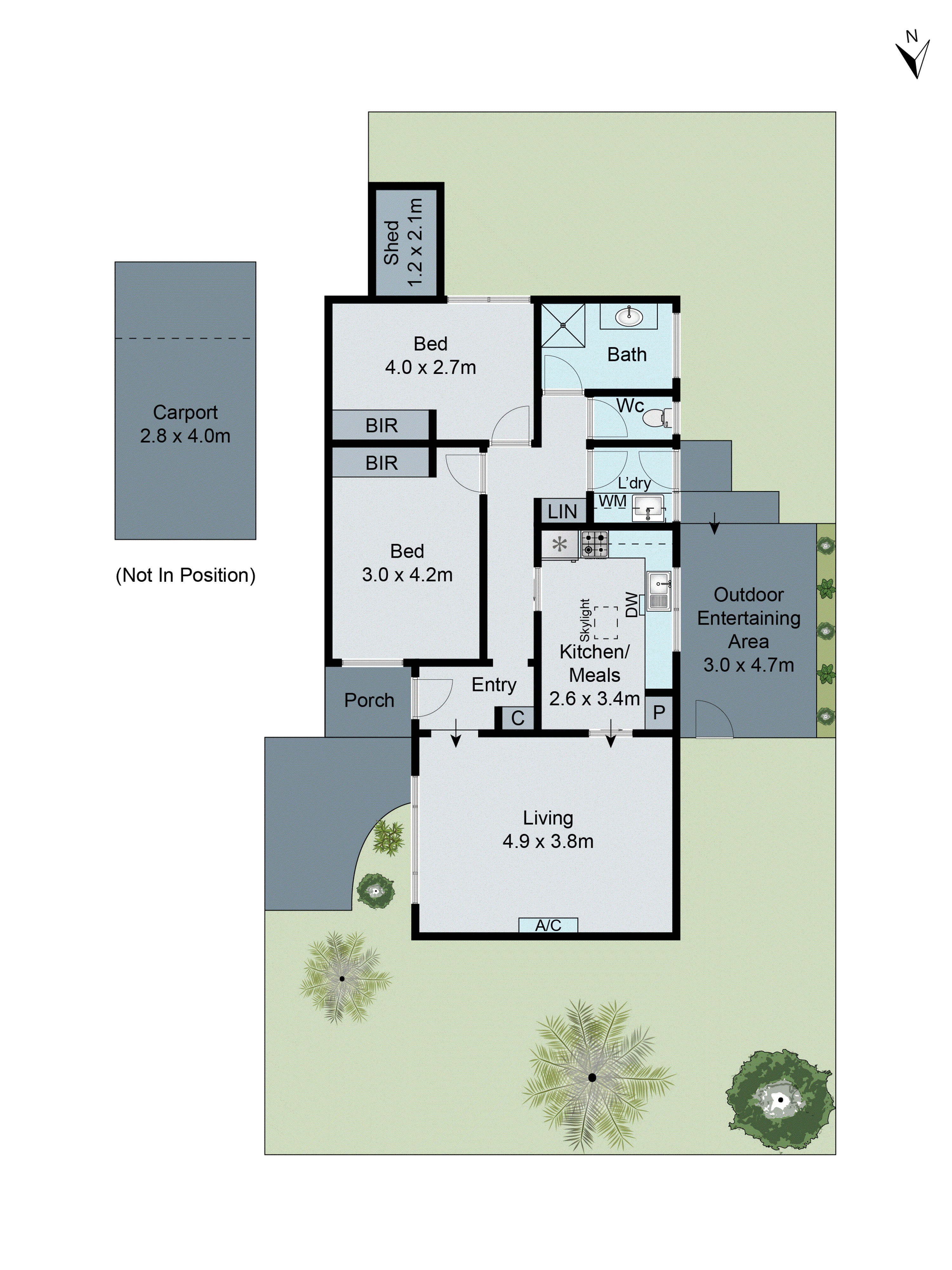 7/349 Pakington Street, Newtown VIC 3220 - Floorplan