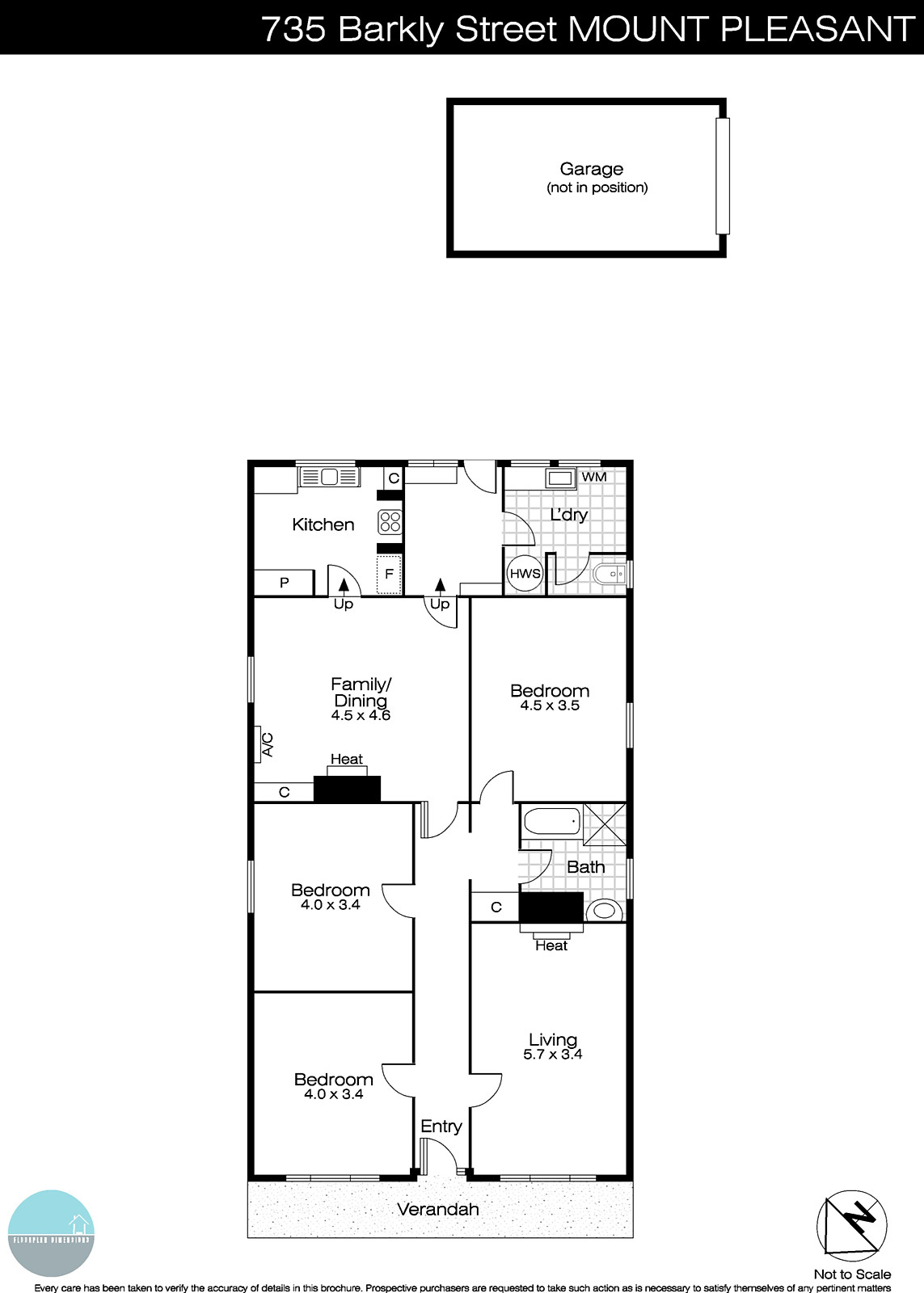 735 Barkly Street, Mount Pleasant VIC 3350 - Floorplan