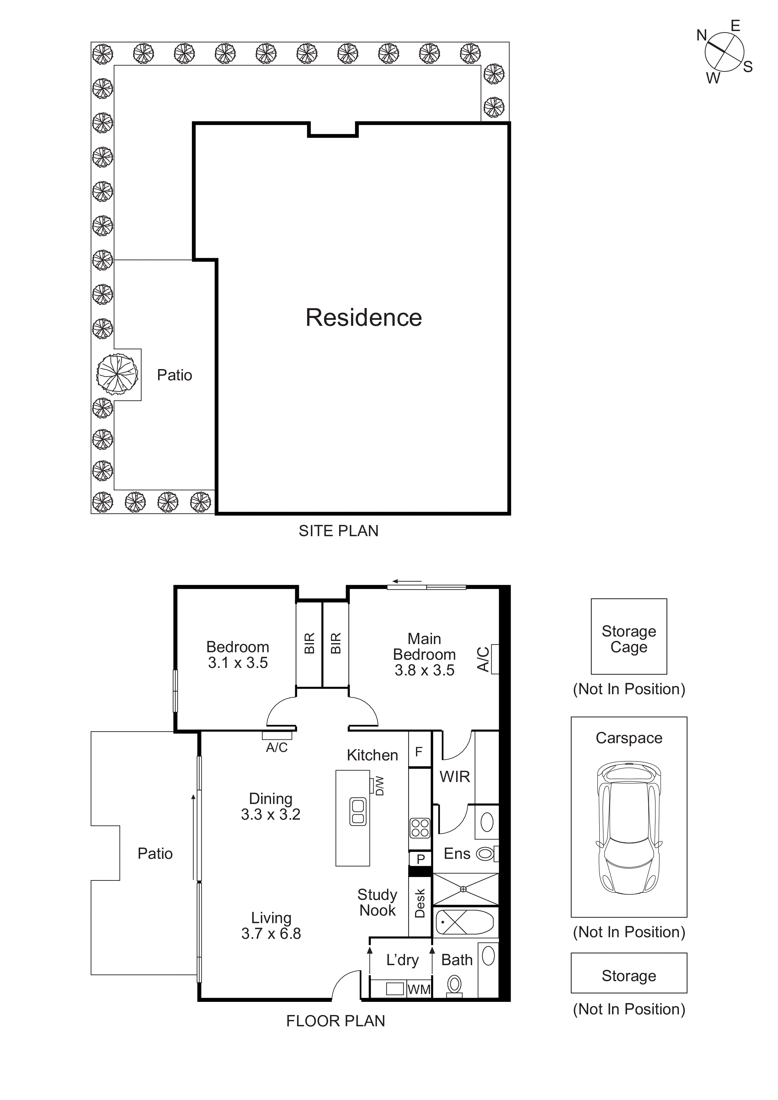 7/36 Crisp Street, Hampton VIC 3188 - Floorplan