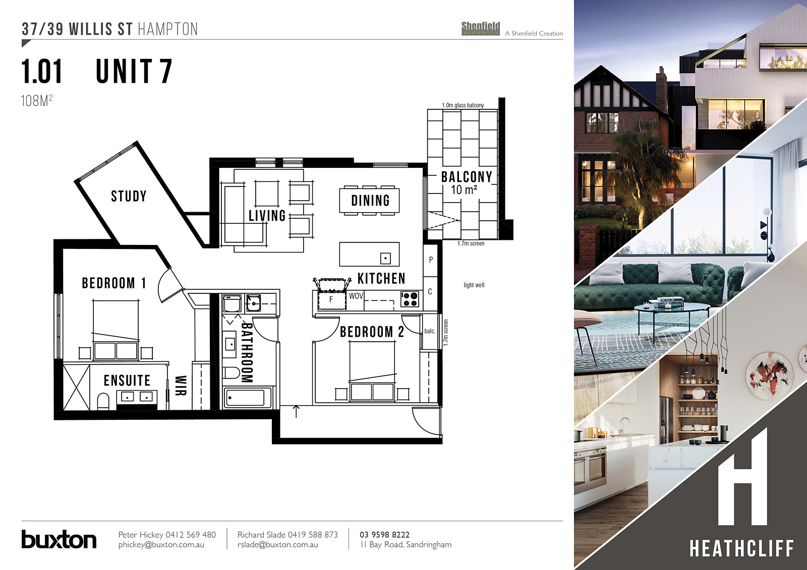 7/37-39 Willis Street, Hampton VIC 3188 - Floorplan