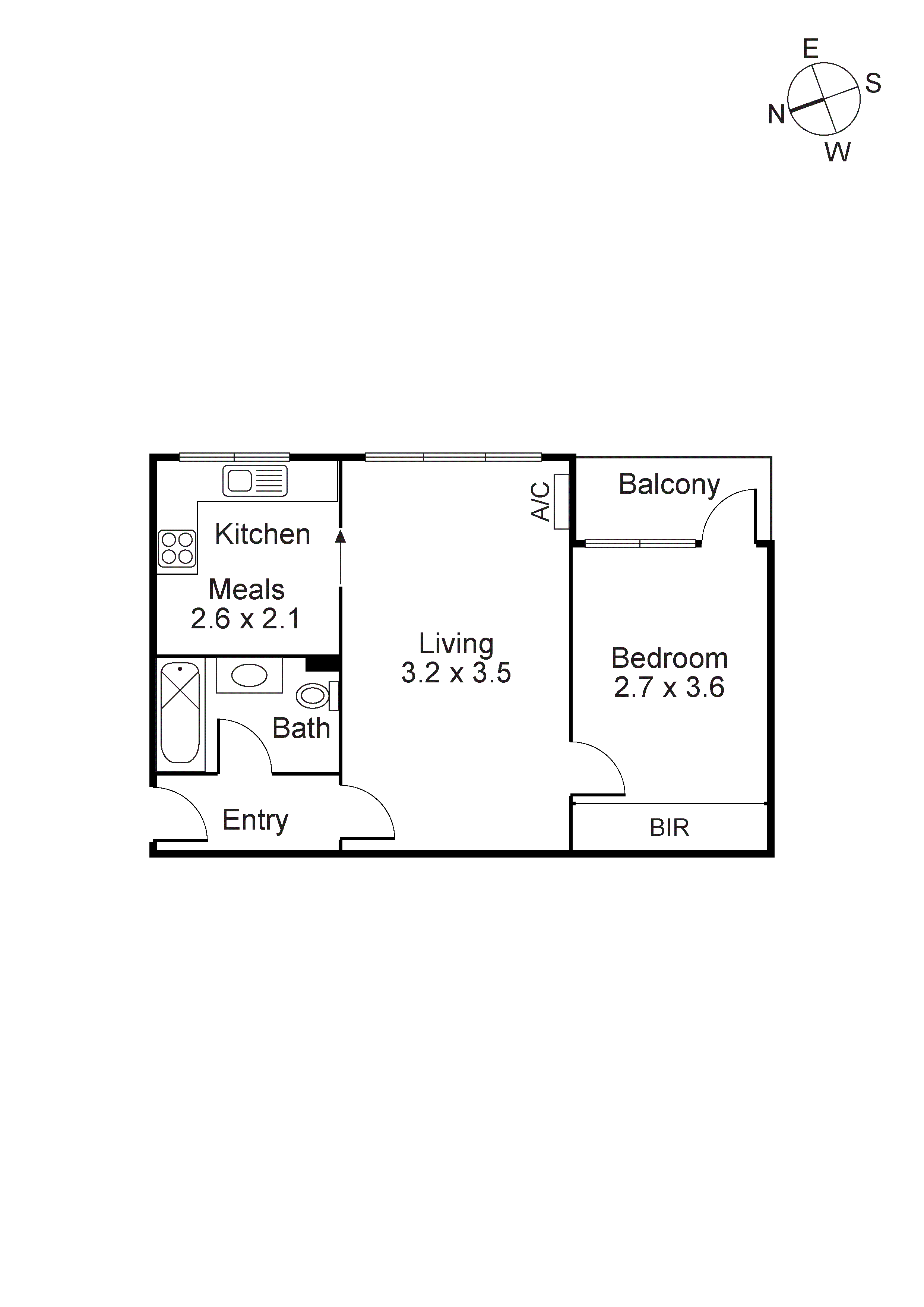 7/386 Toorak Road, South Yarra VIC 3141 - Floorplan