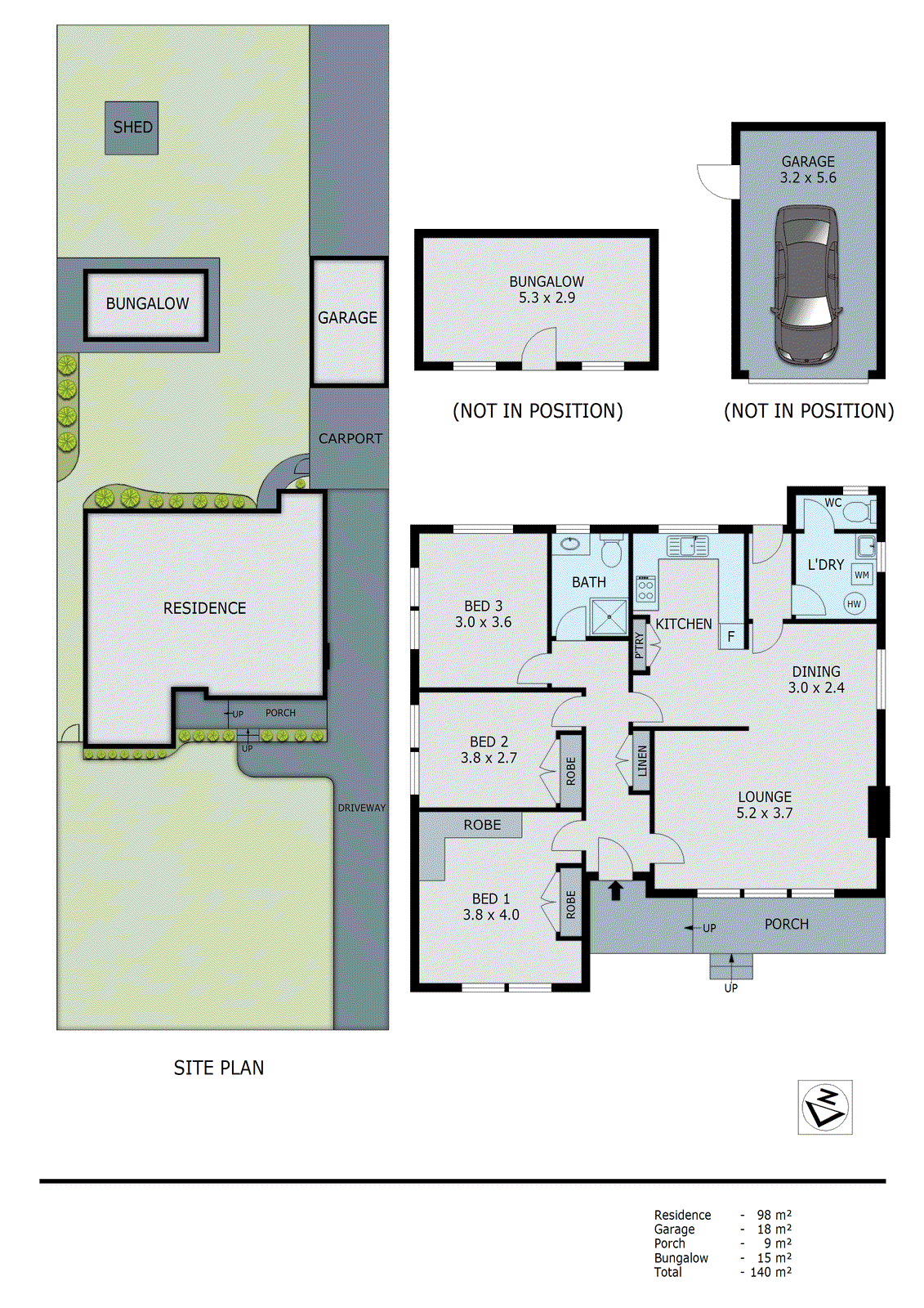 74 Berry Avenue, Edithvale VIC 3196 - Floorplan