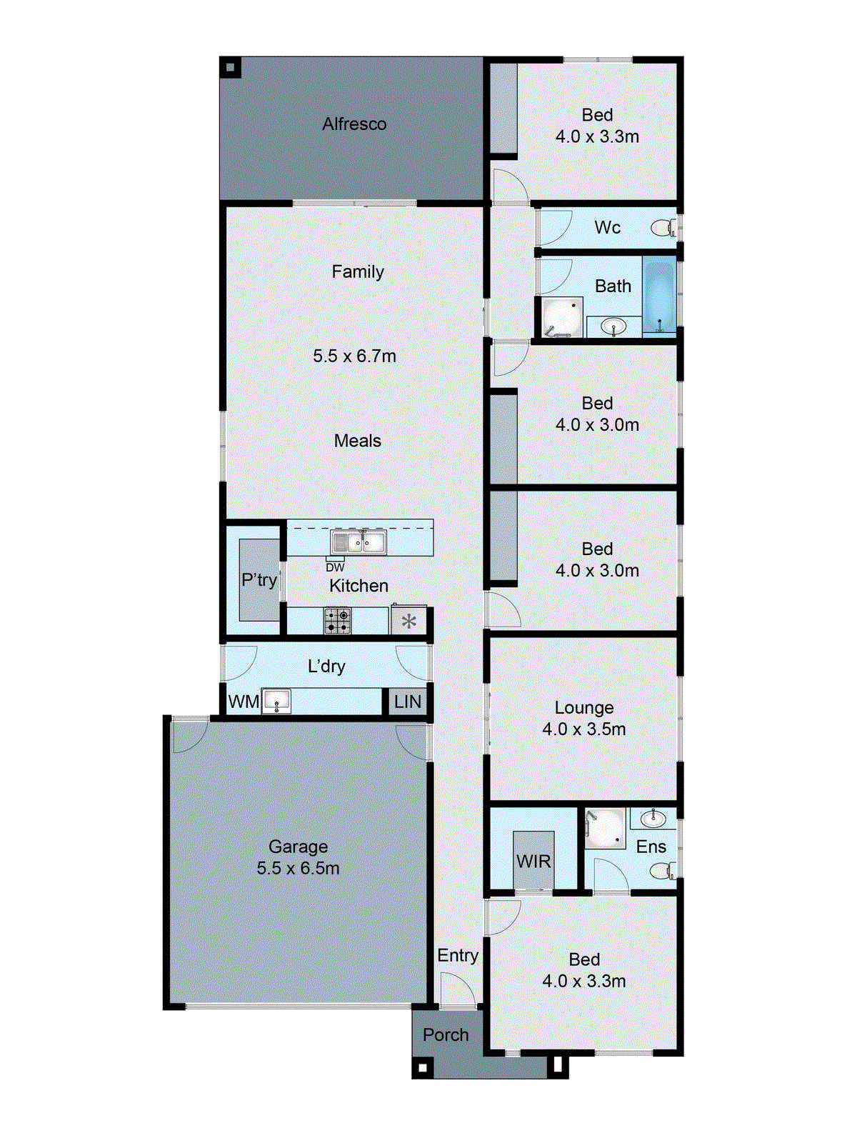 74 Grove Road, Grovedale VIC 3216 - Floorplan
